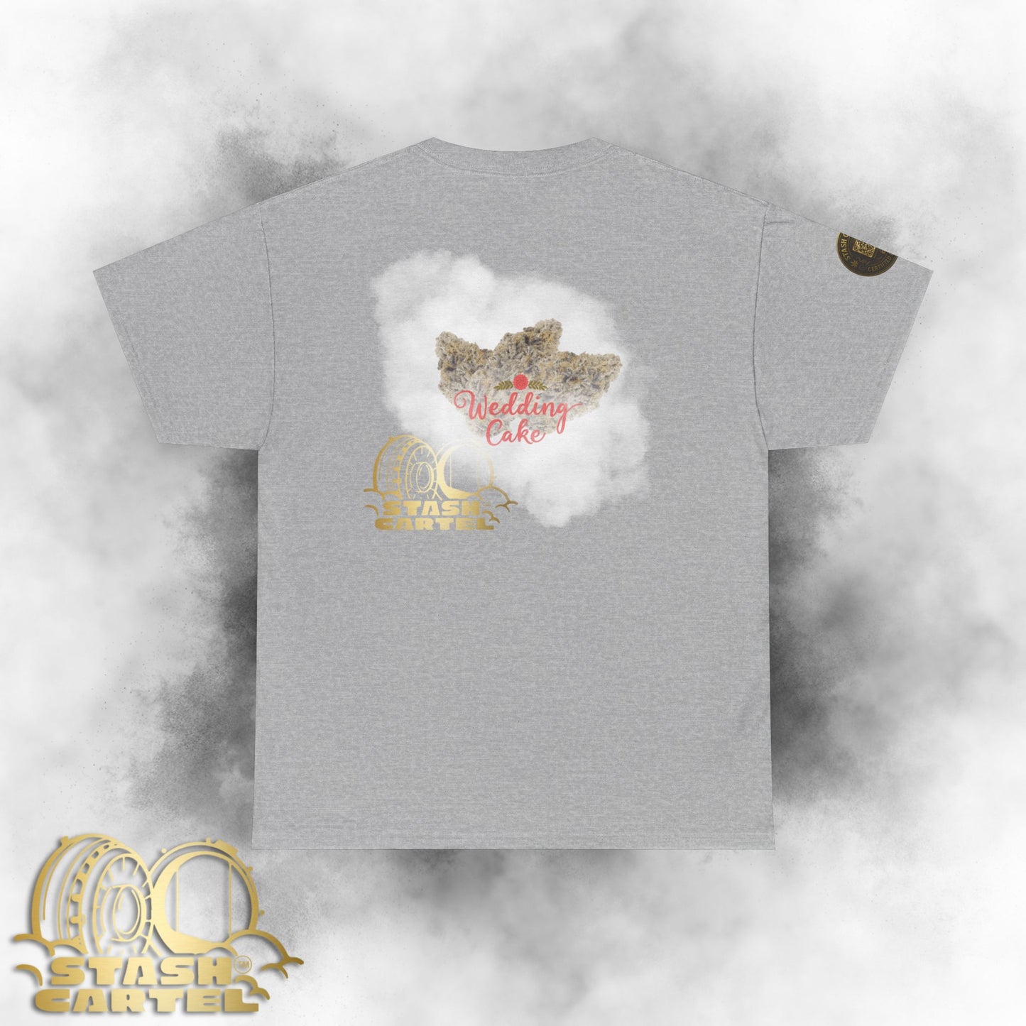 Wedding Cake Tee – Dessert Gas Drip Unisex Heavy Cotton Tee