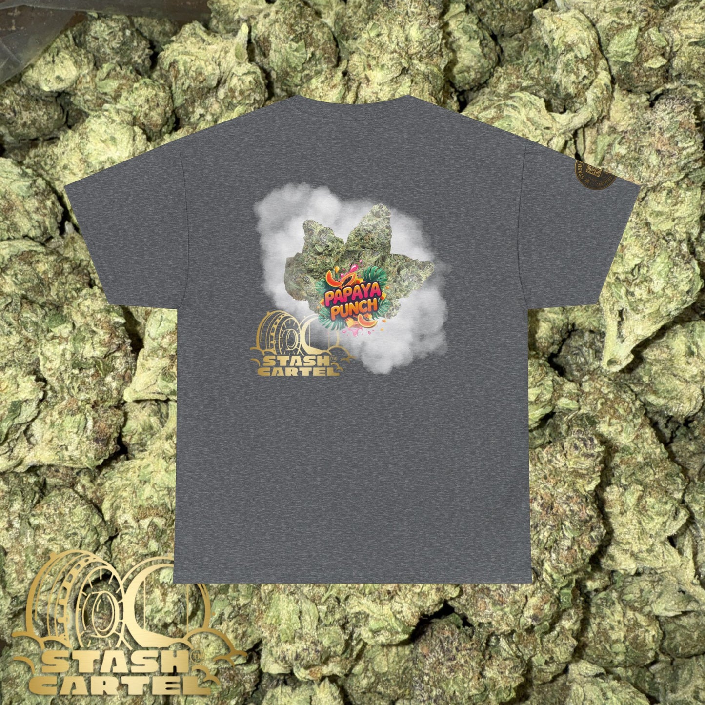 Papaya Punch Tee – Exotic Fruit Funk Unisex Cotton Tee