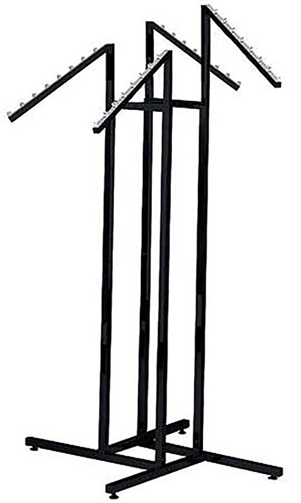Stash Cartel Merch Display – 4-Way Slant-Arm Rack