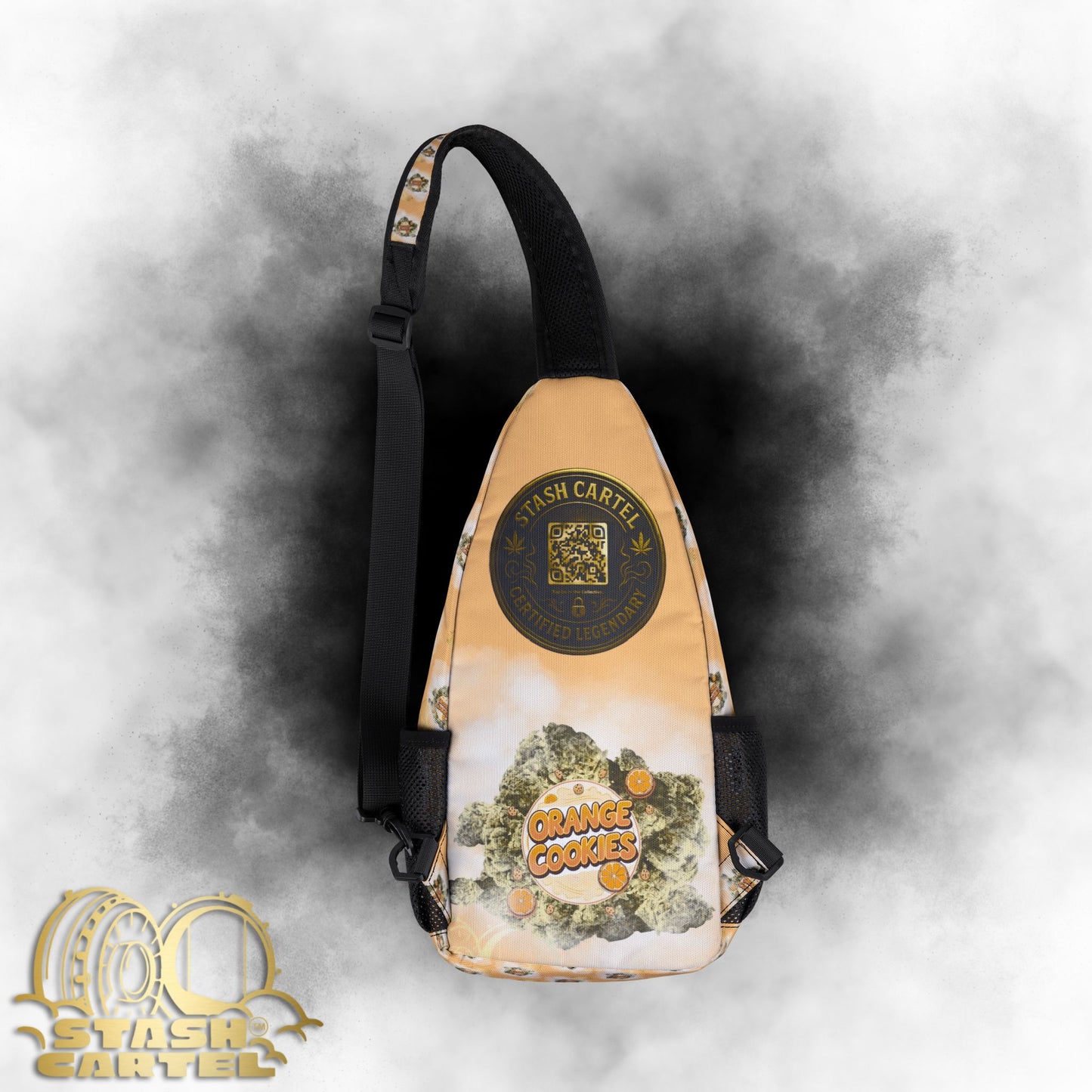 Orange Cookies Stash Bag – Tangy Gas in a Citrus Zip
