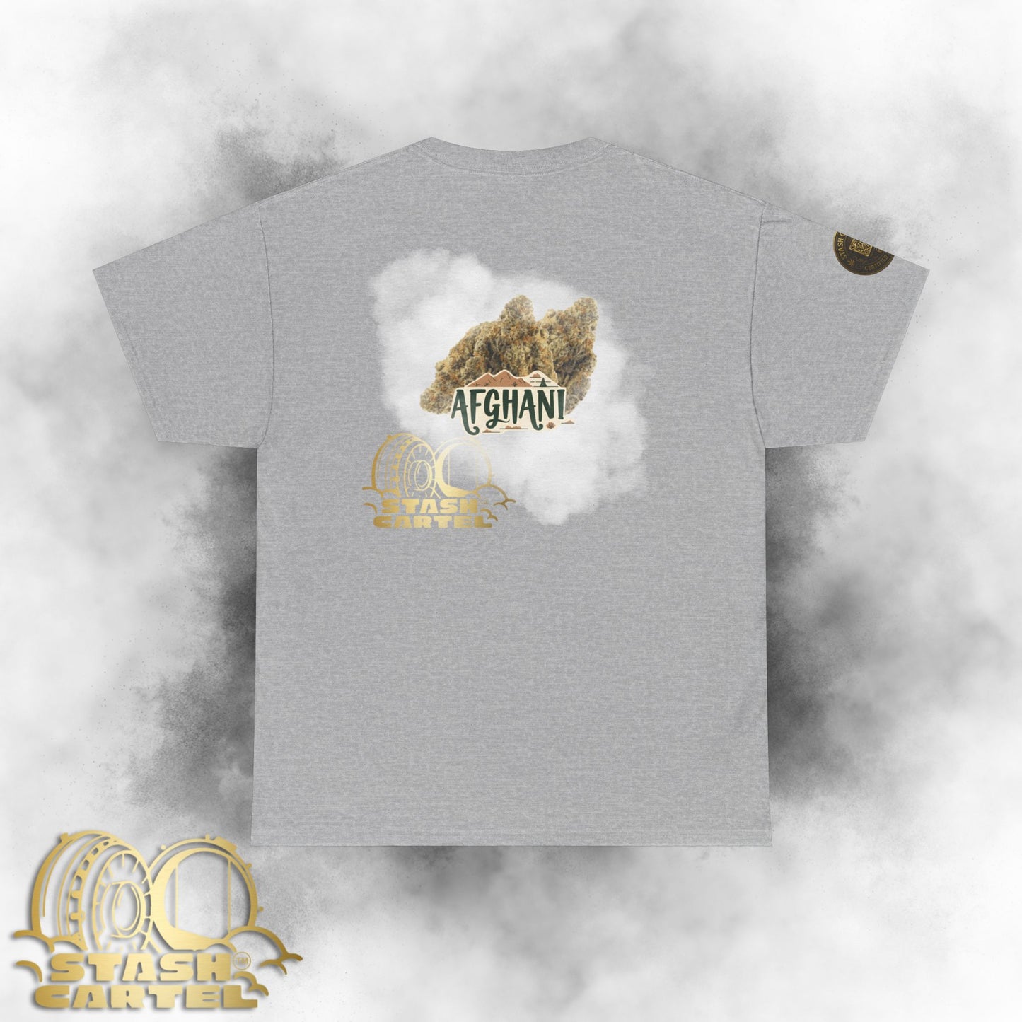 Afghani Tee – Earthy Heritage Indica OG Unisex Heavy Cotton Tee