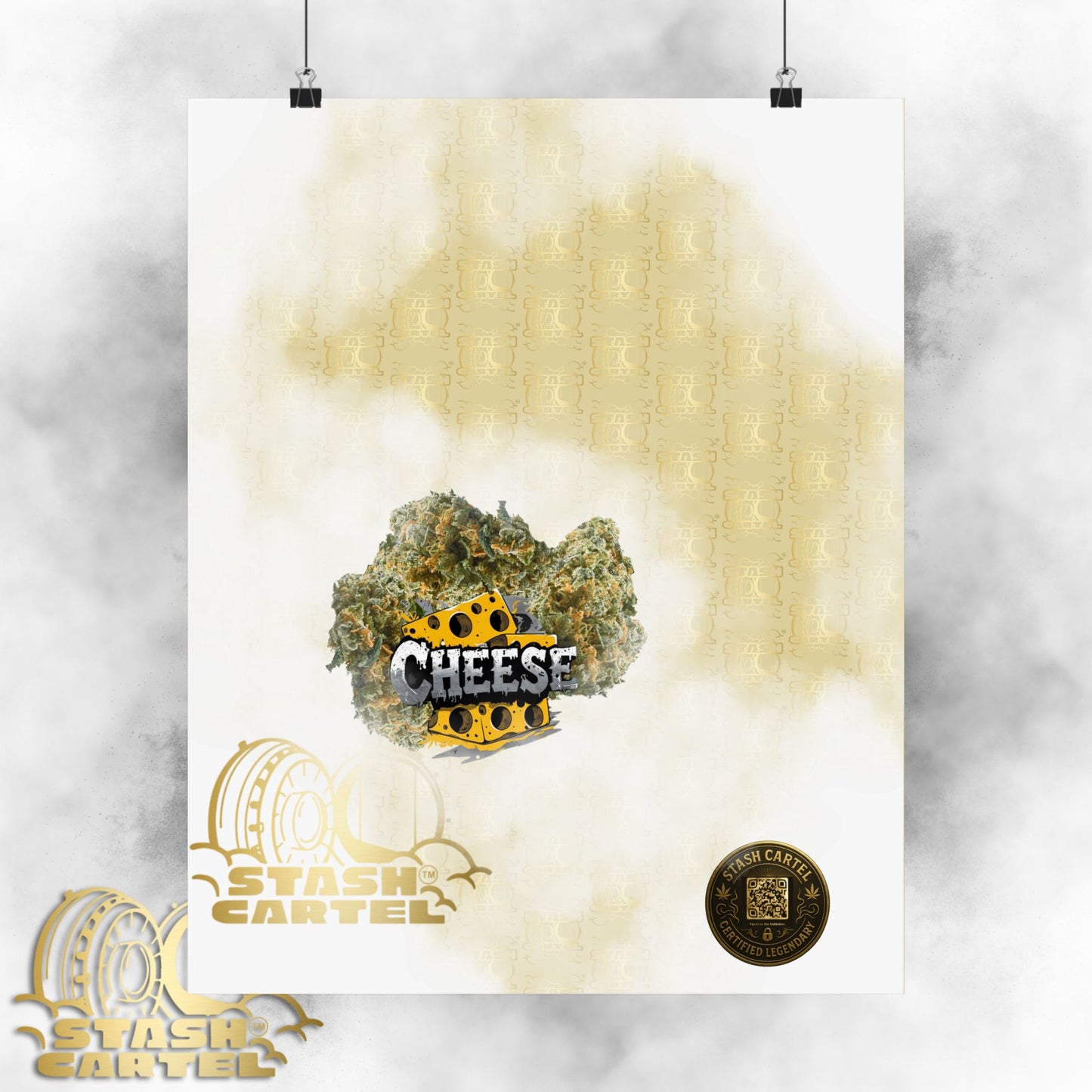 🧀🌀 Cheese Poster – Iconic UK Hybrid with Funky Cheddar & Bold Euphoria