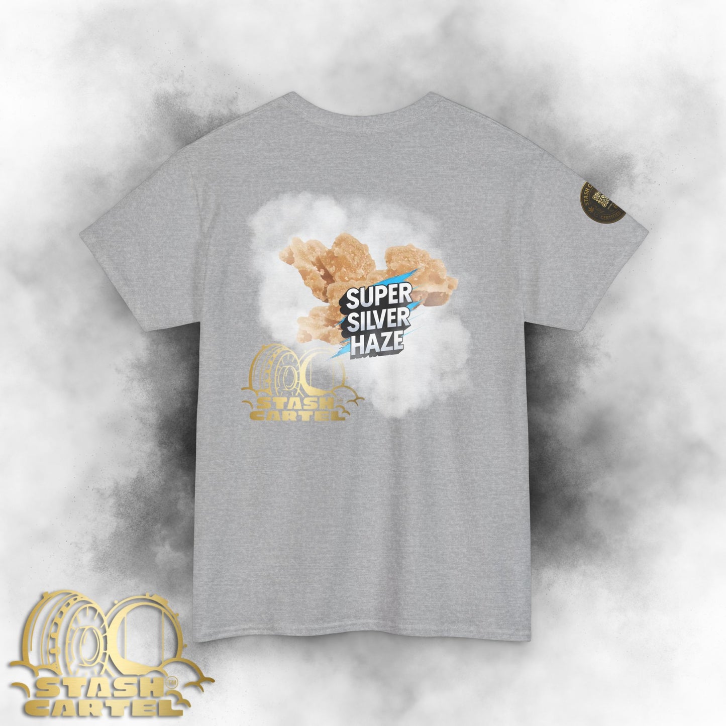 Super Silver Haze Sugar Wax Tee – Classic Energy, Dab-Level Intensity Unisex Heavy Cotton Tee
