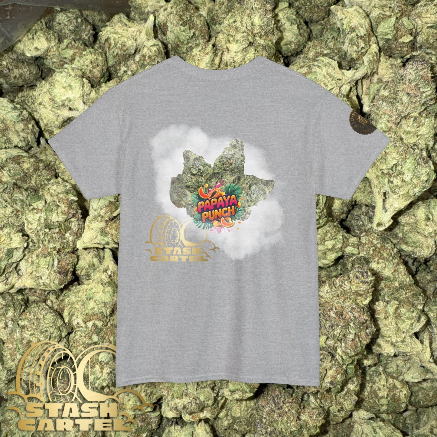 Papaya Punch Tee – Exotic Fruit Funk Unisex Cotton Tee