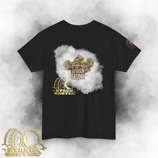 Afghan Skunk Tee – Classic Landrace Funk Unisex Cotton Tee