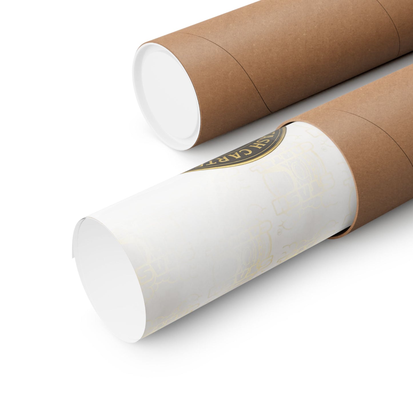 🍄💨 White Truffle Poster – Creamy Exotic Gas Poster with Velvet Indica Feel