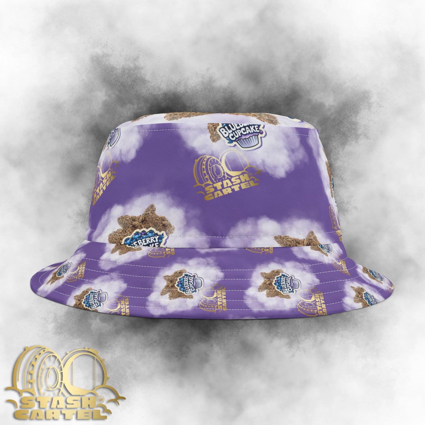 Blueberry Cupcake Bucket Hat – Dessert Drop with Berry Cool Vibes