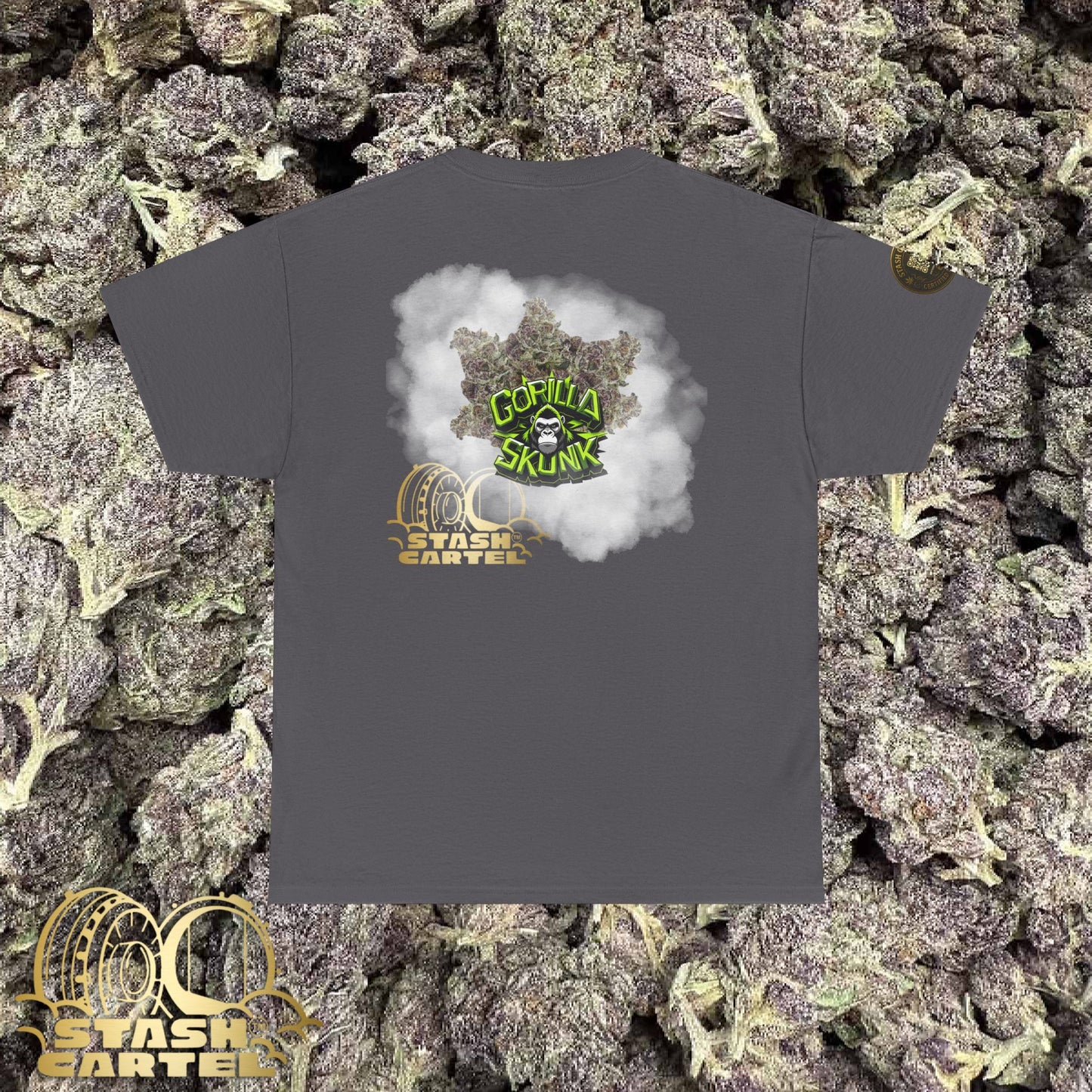 Gorilla Skunk Tee – Primal Funk Meets Classic Skunk Unisex Heavy Cotton Tee