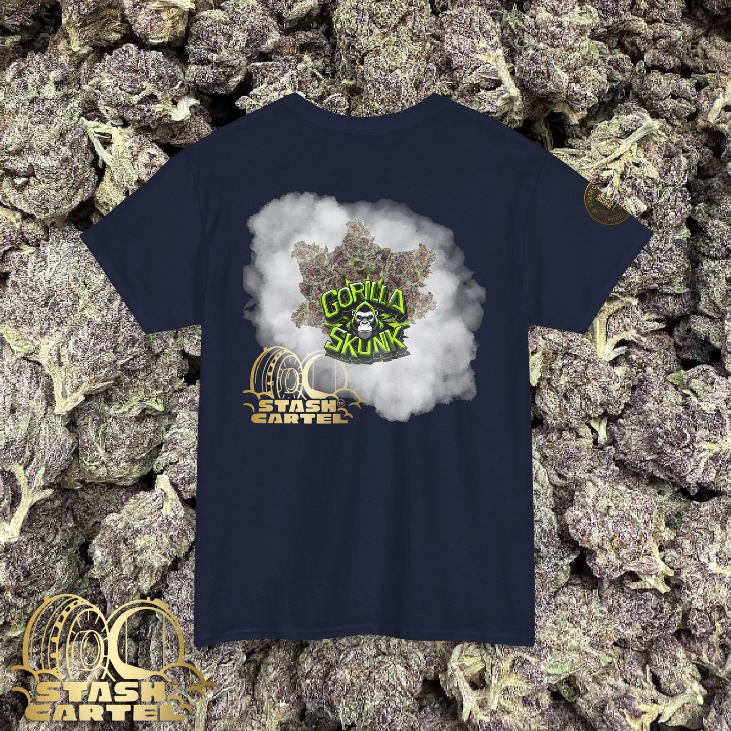 Gorilla Skunk Tee – Primal Funk Meets Classic Skunk Unisex Heavy Cotton Tee