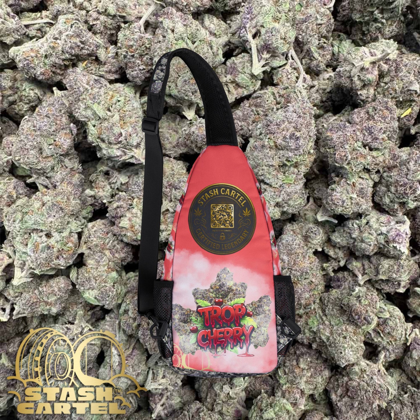 Trop Cherry Stash Bag – Candy Drip, Clean Carry