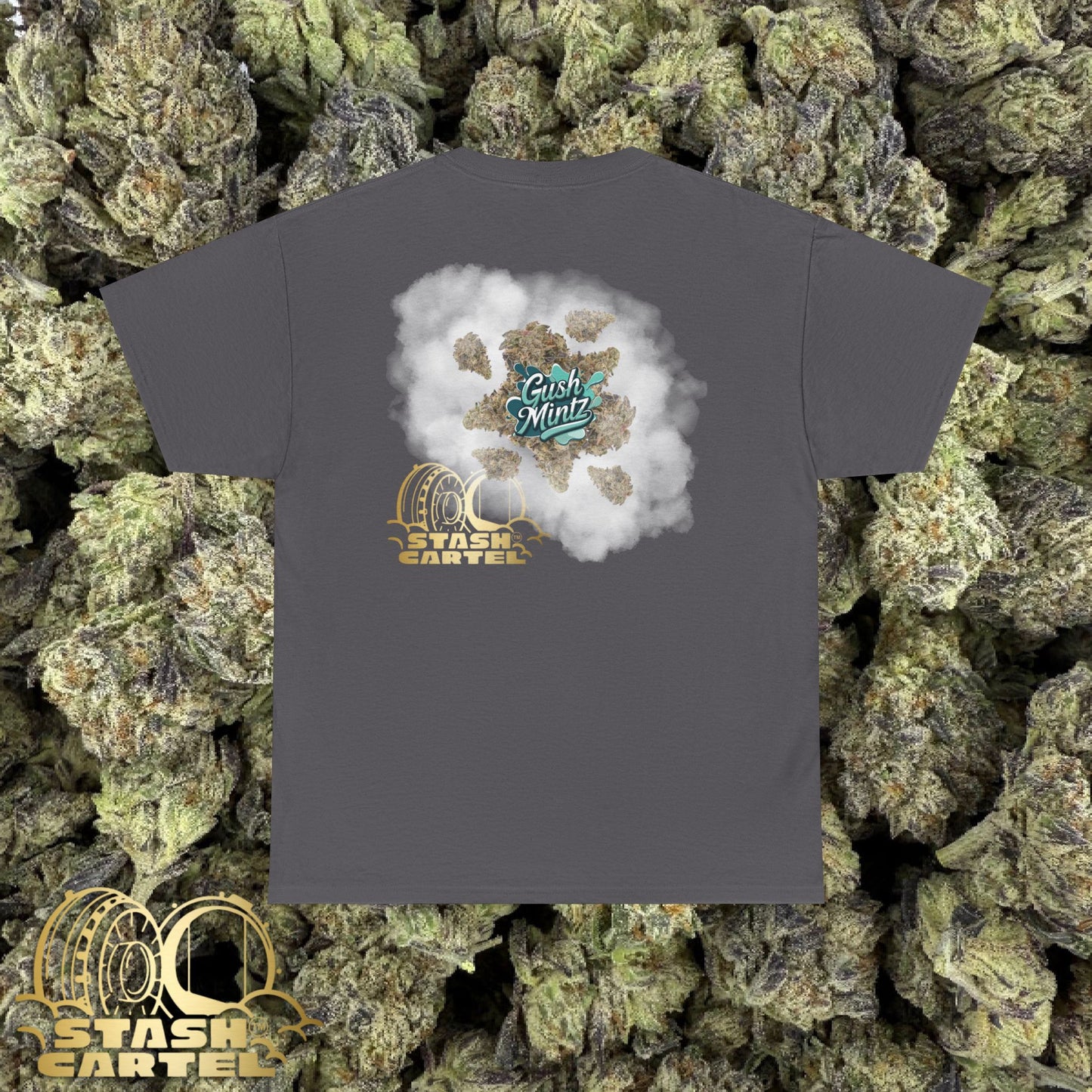 Gush Mintz Tee – Luxury Gas, Frosted Loud Unisex Heavy Cotton Tee