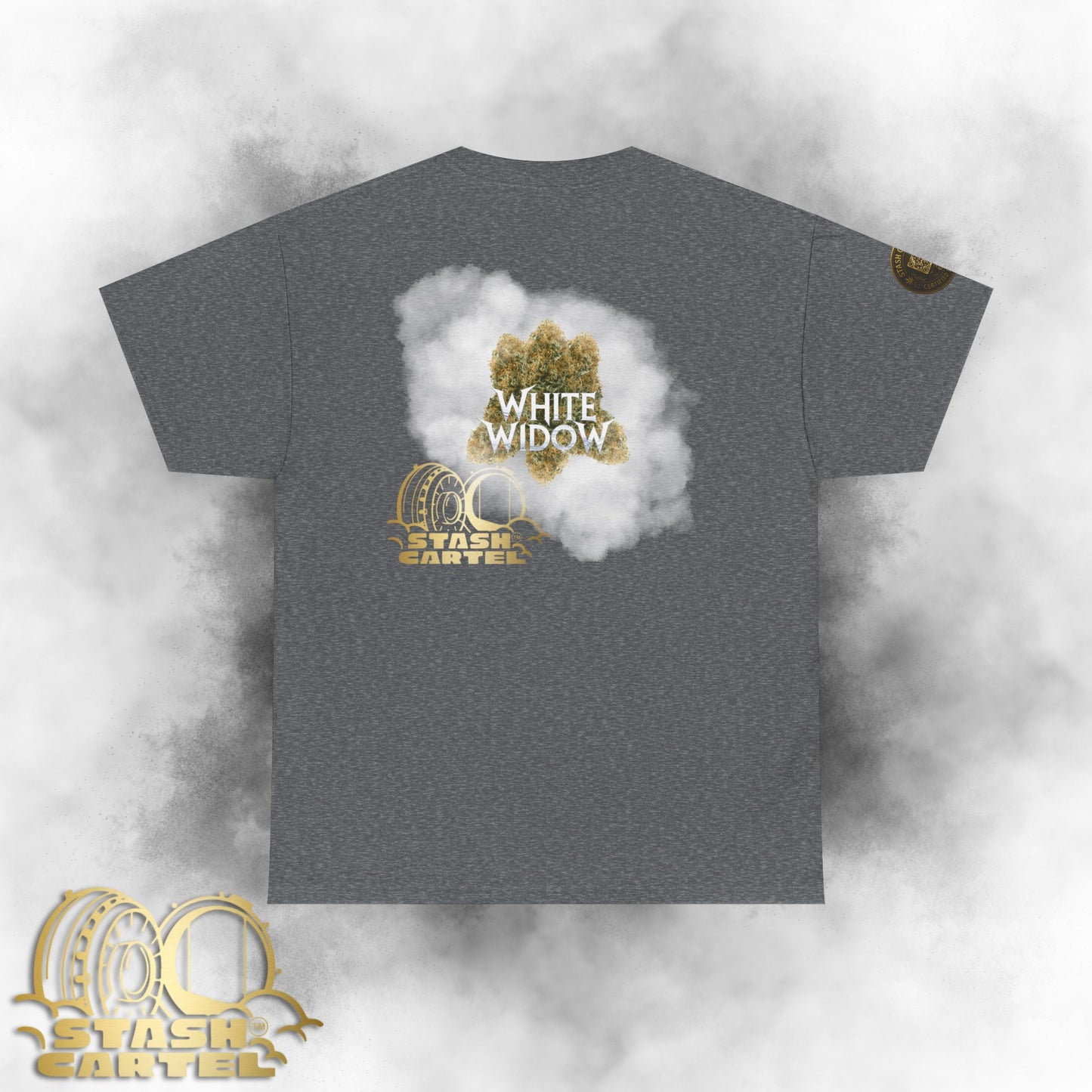 White Widow Tee – Frosted Hybrid Knockout Unisex Heavy Cotton Tee