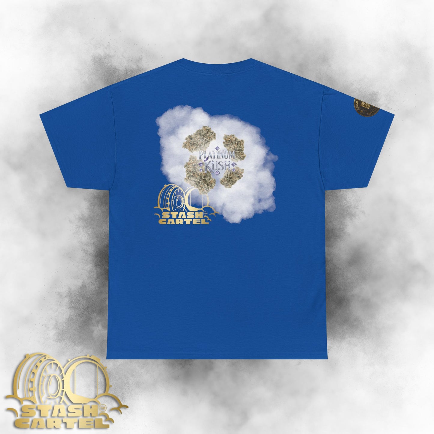 Platinum Kush Tee – Frosty Nightcap Gas Unisex Heavy Cotton Tee