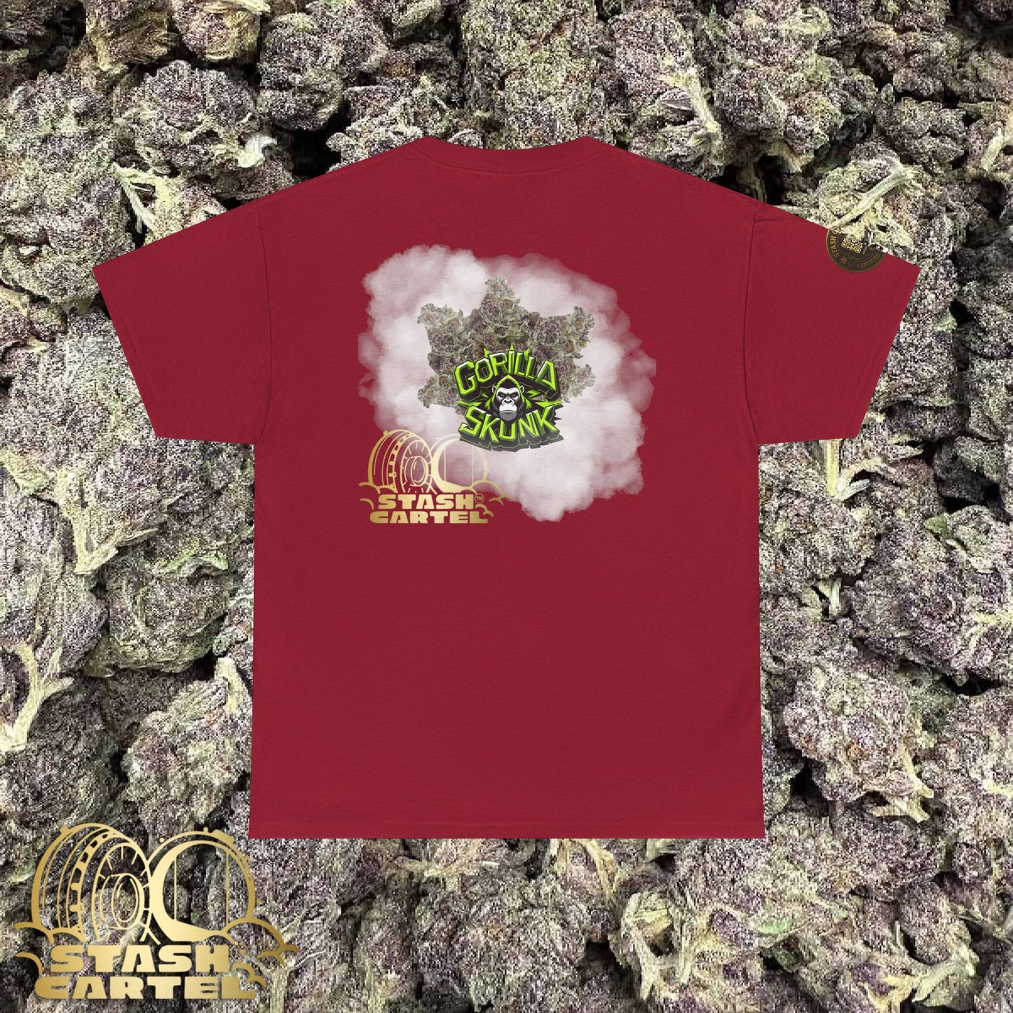 Gorilla Skunk Tee – Primal Funk Meets Classic Skunk Unisex Heavy Cotton Tee