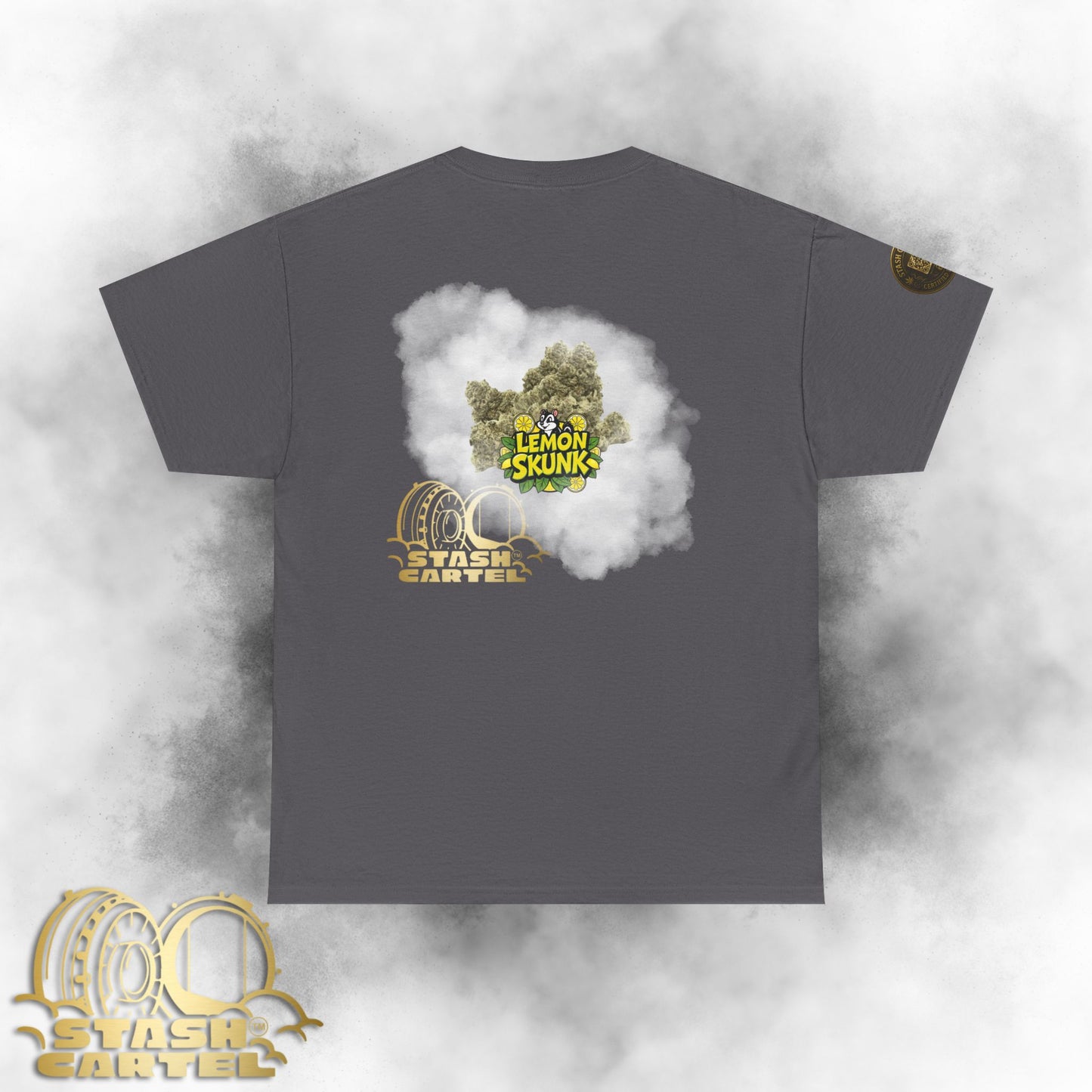 Lemon Skunk Tee – Bright Citrus Bliss Unisex Cotton Tee