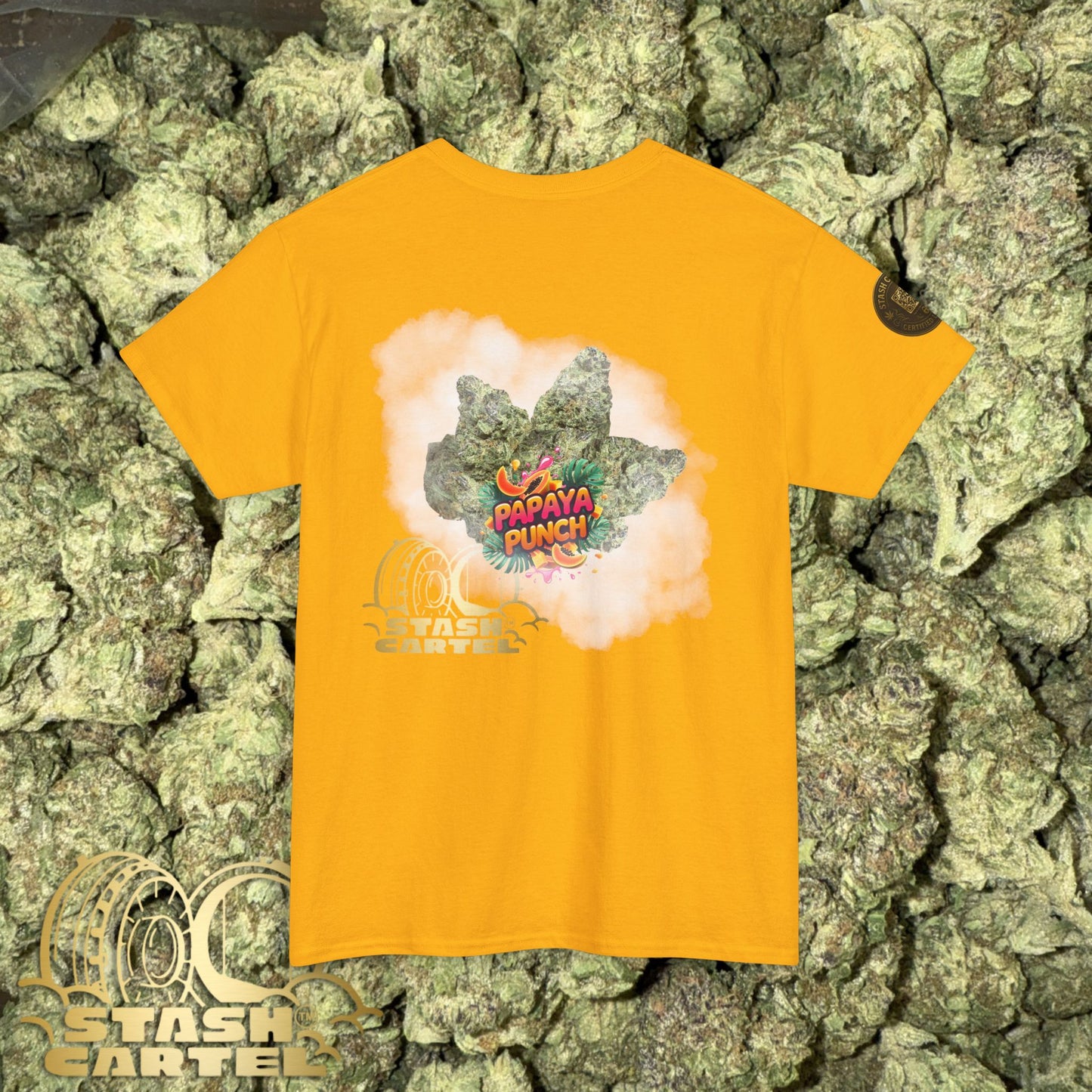 Papaya Punch Tee – Exotic Fruit Funk Unisex Cotton Tee