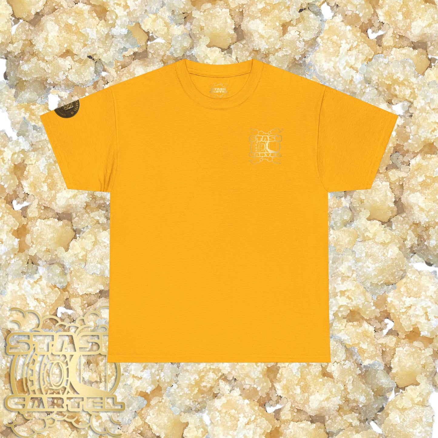GMO Sherbet Sugar Wax Tee – Full Spectrum Drip, Loud & Creamy Unisex Heavy Cotton Tee