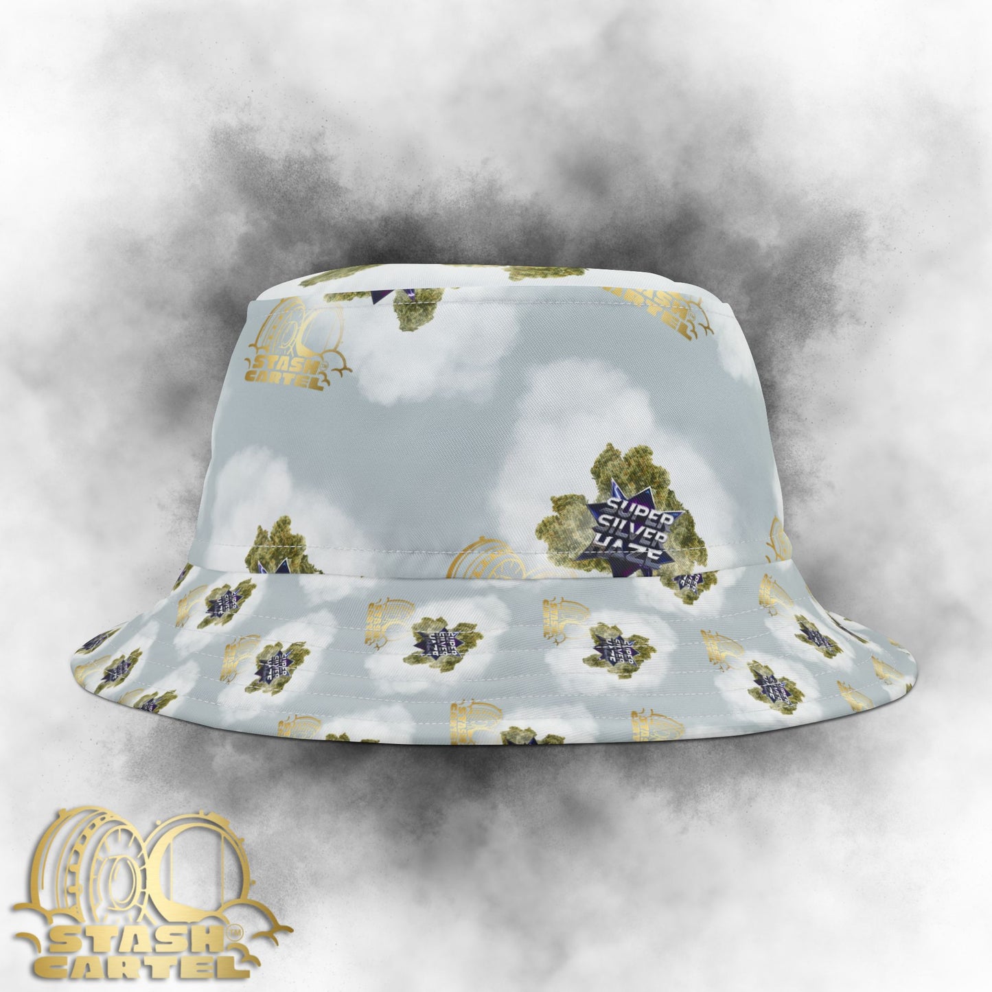Super Silver Haze Bucket Hat – Bright Citrus Drip with Vintage Heat