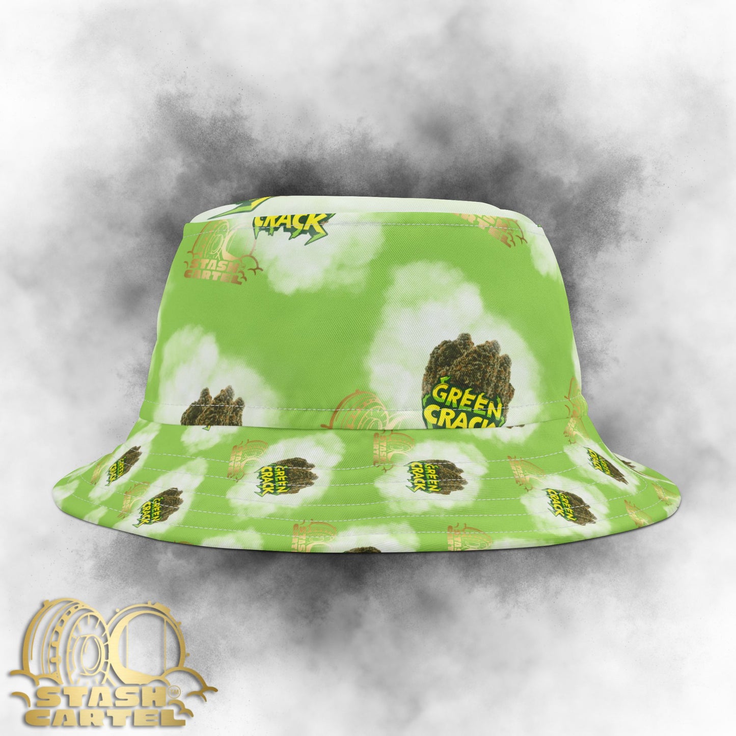 Green Crack Bucket Hat – Electric Style with All-Day Energy