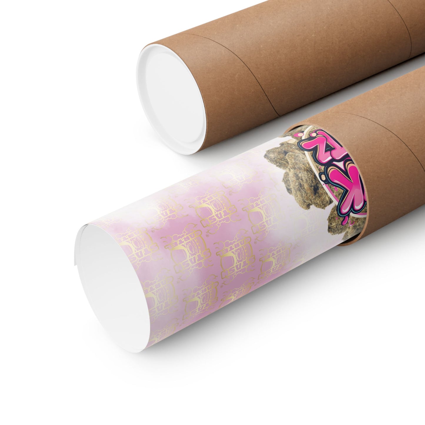 🎀🍭 Pink Runtz Poster – Designer Candy Gas Wall Art with Hybrid Bliss