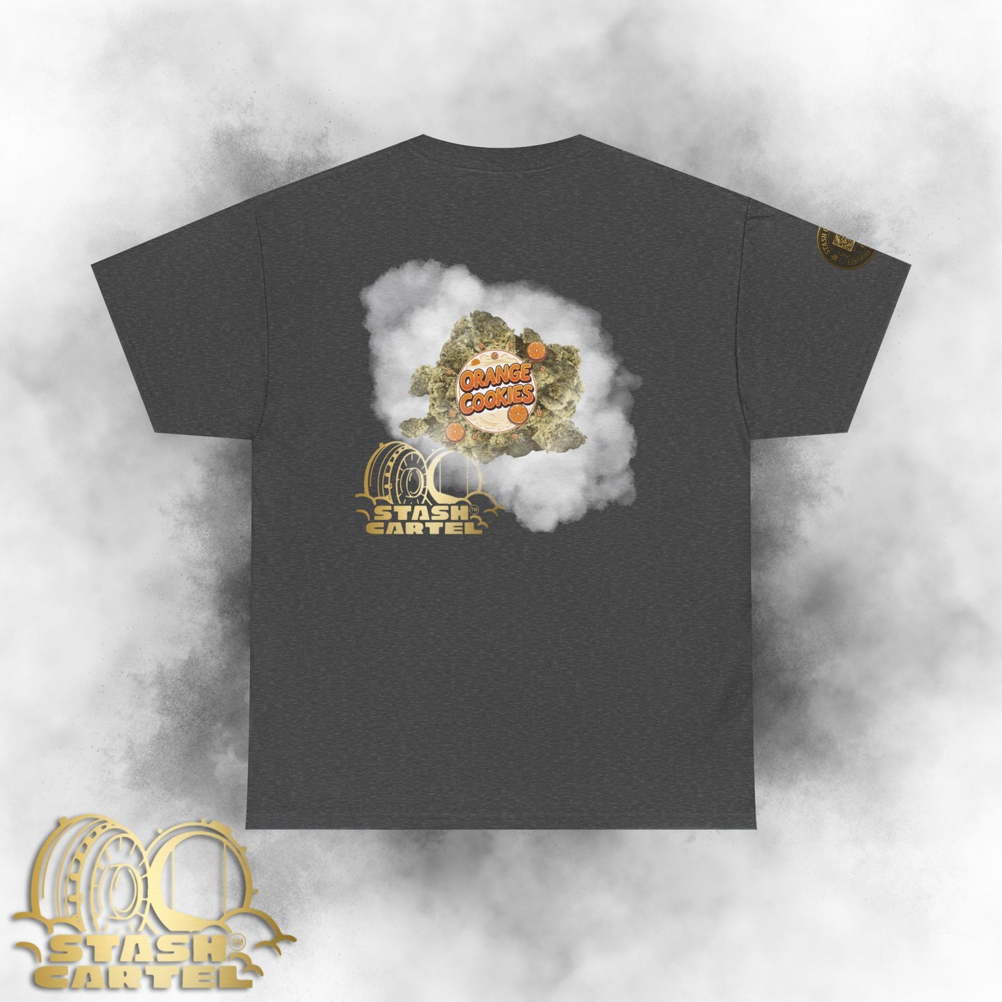 Orange Cookies Tee – Zesty Cream Dream Unisex Cotton Tee
