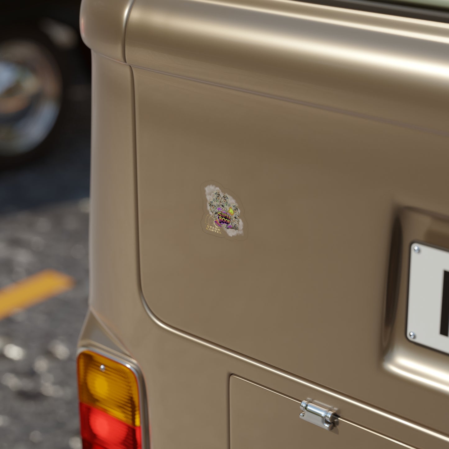 Super Boof Transparent Outdoor Sticker – Cannabis Culture Merch