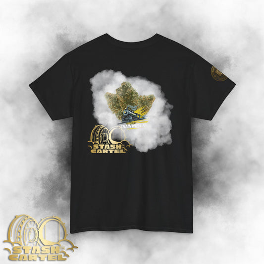 Trainwreck Tee – Mind-Bending Powerhouse Unisex Cotton Tee