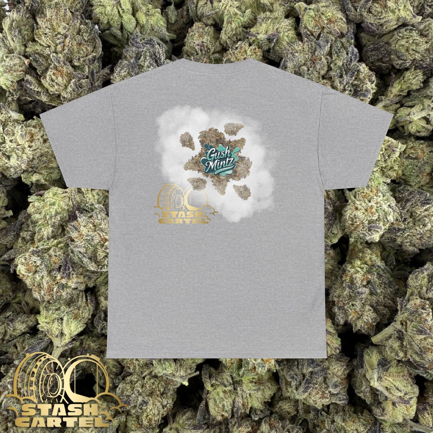 Gush Mintz Tee – Luxury Gas, Frosted Loud Unisex Heavy Cotton Tee