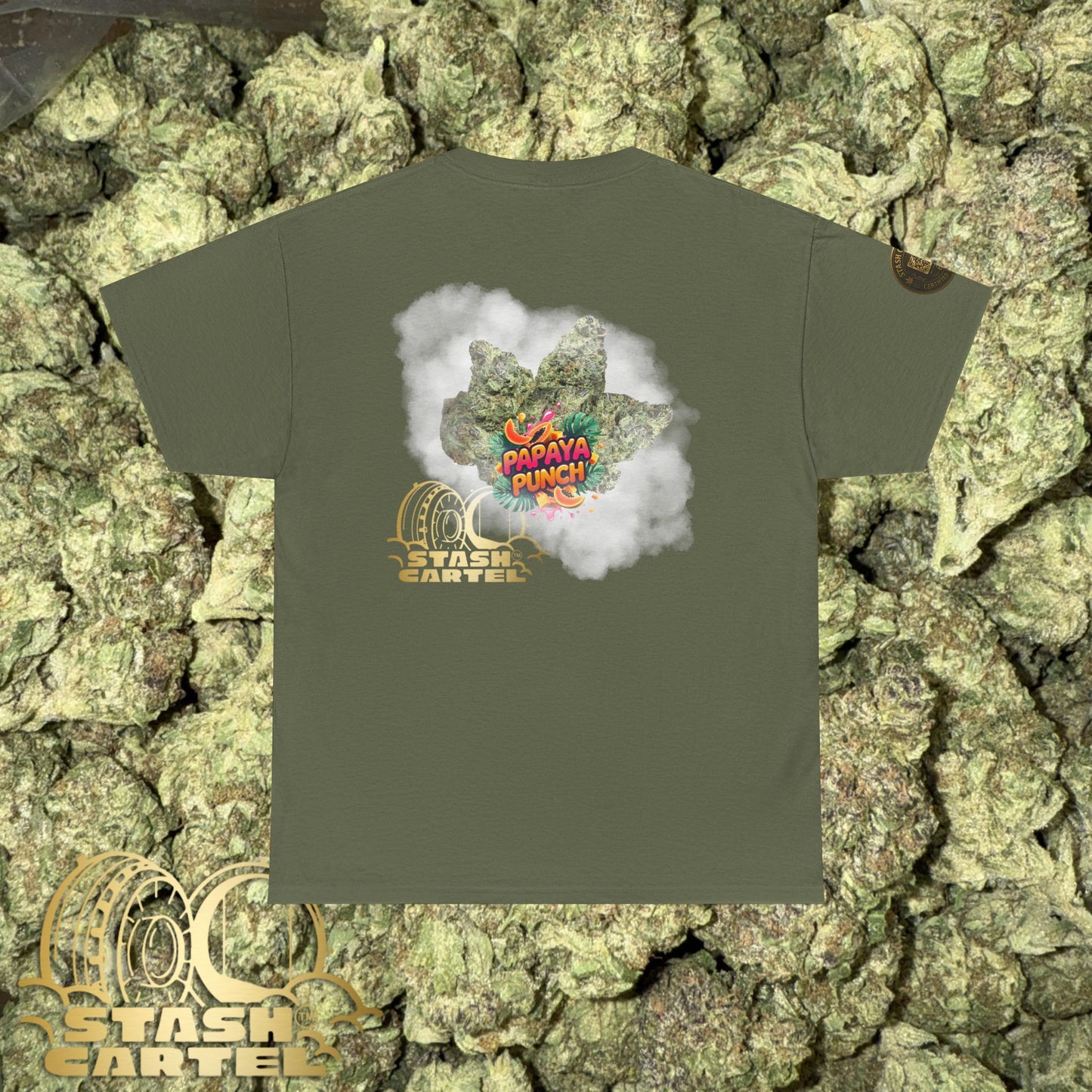 Papaya Punch Tee – Exotic Fruit Funk Unisex Cotton Tee