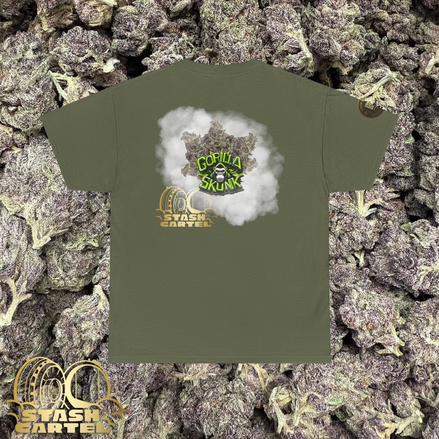Gorilla Skunk Tee – Primal Funk Meets Classic Skunk Unisex Heavy Cotton Tee