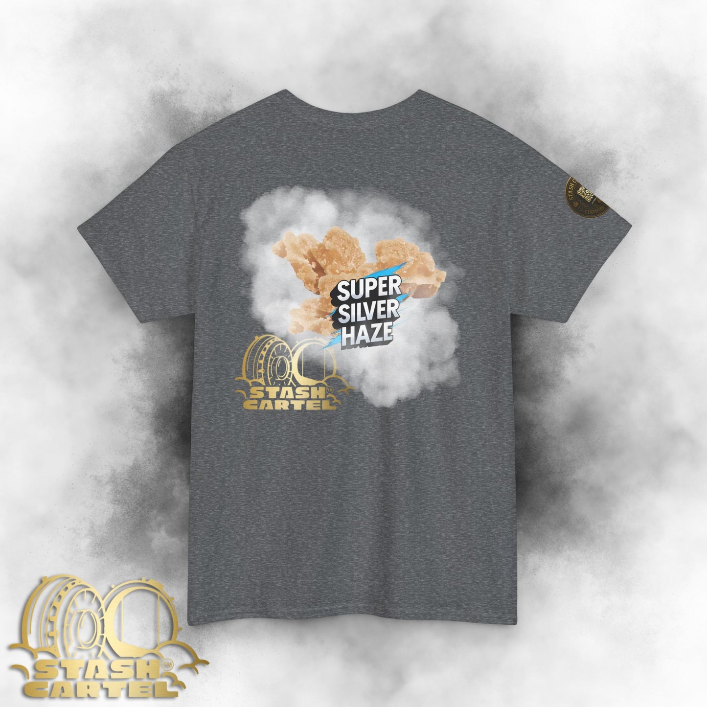 Super Silver Haze Sugar Wax Tee – Classic Energy, Dab-Level Intensity Unisex Heavy Cotton Tee