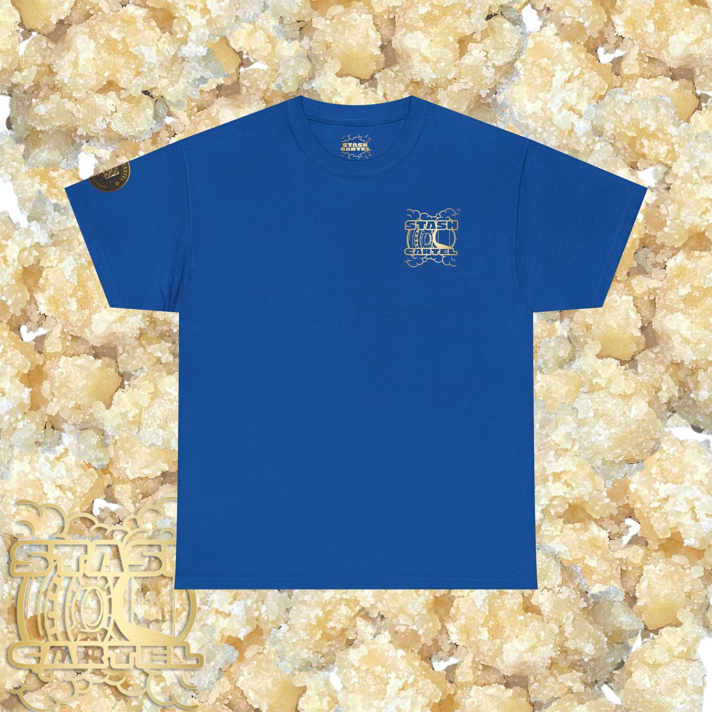 GMO Sherbet Sugar Wax Tee – Full Spectrum Drip, Loud & Creamy Unisex Heavy Cotton Tee