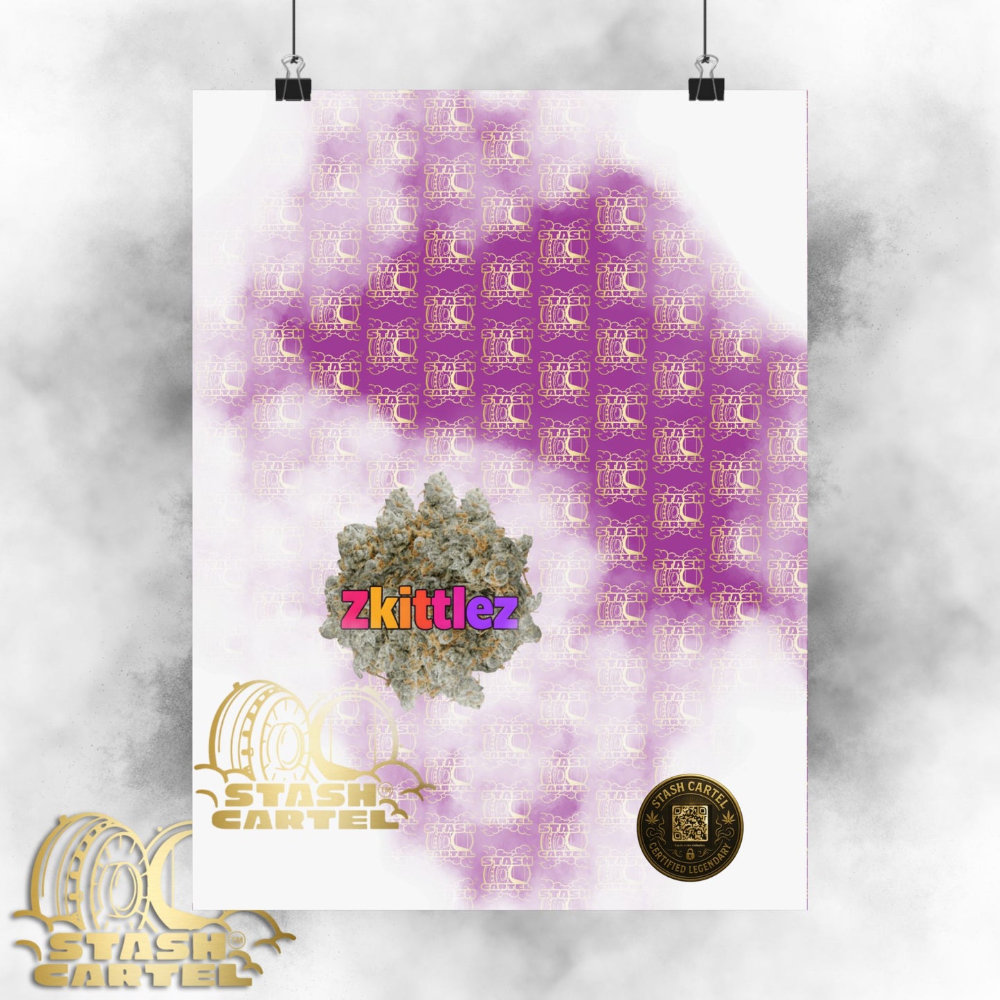 🌈 "Zkittlez" Award-Winning Hybrid Fruit Poster