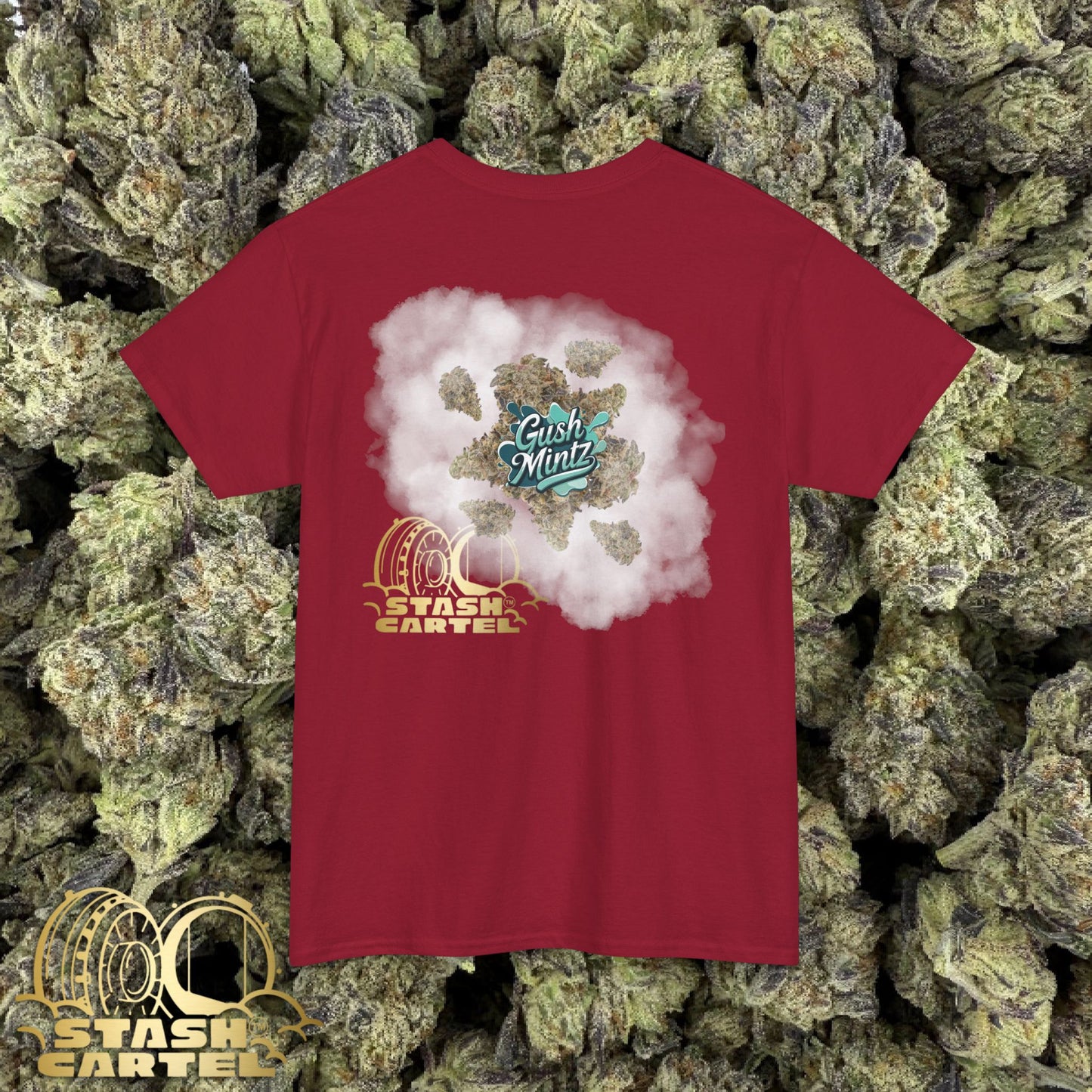 Gush Mintz Tee – Luxury Gas, Frosted Loud Unisex Heavy Cotton Tee