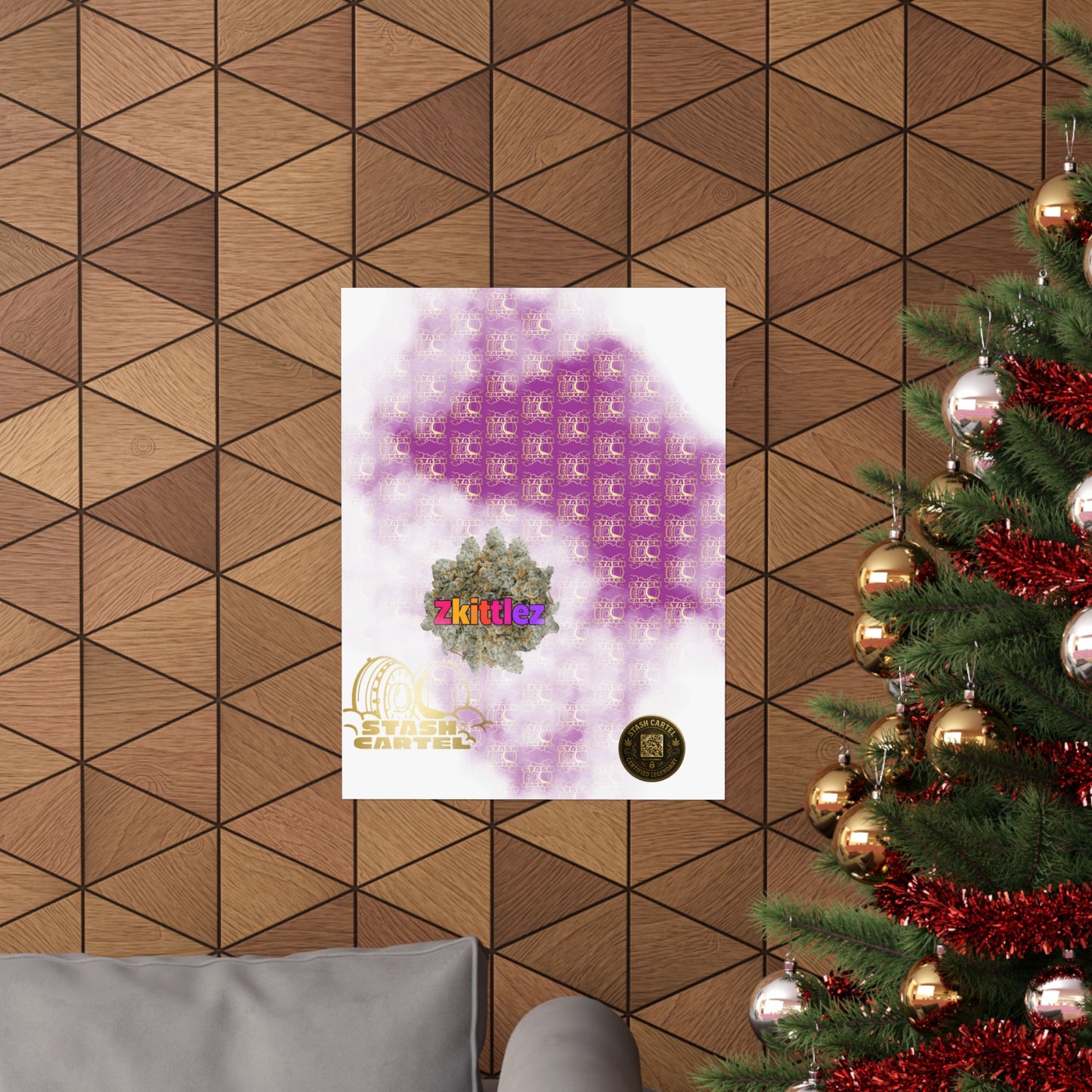 🌈 "Zkittlez" Award-Winning Hybrid Fruit Poster