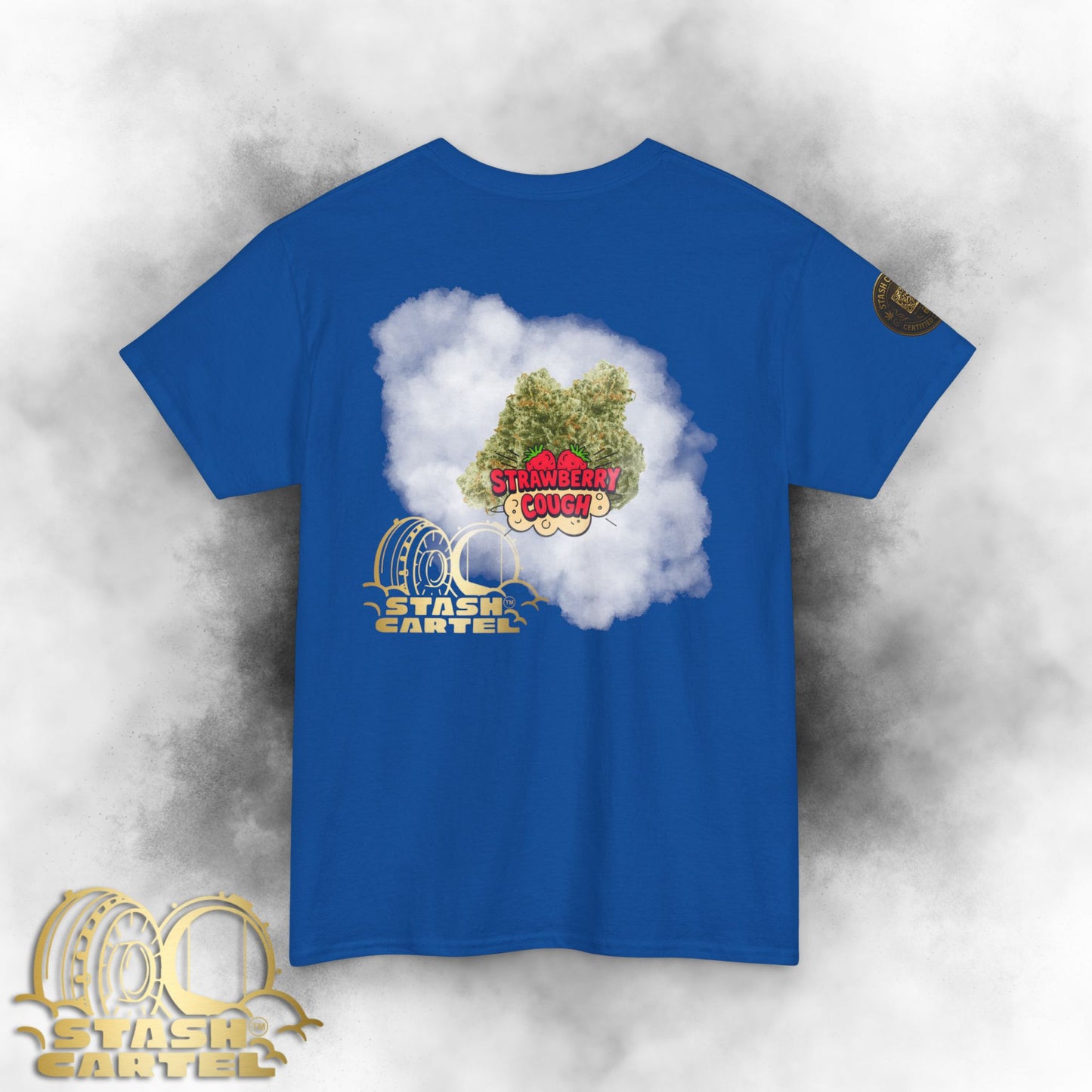 Strawberry Cough Tee – Sweet Smoke Euphoria Unisex Heavy Cotton Tee