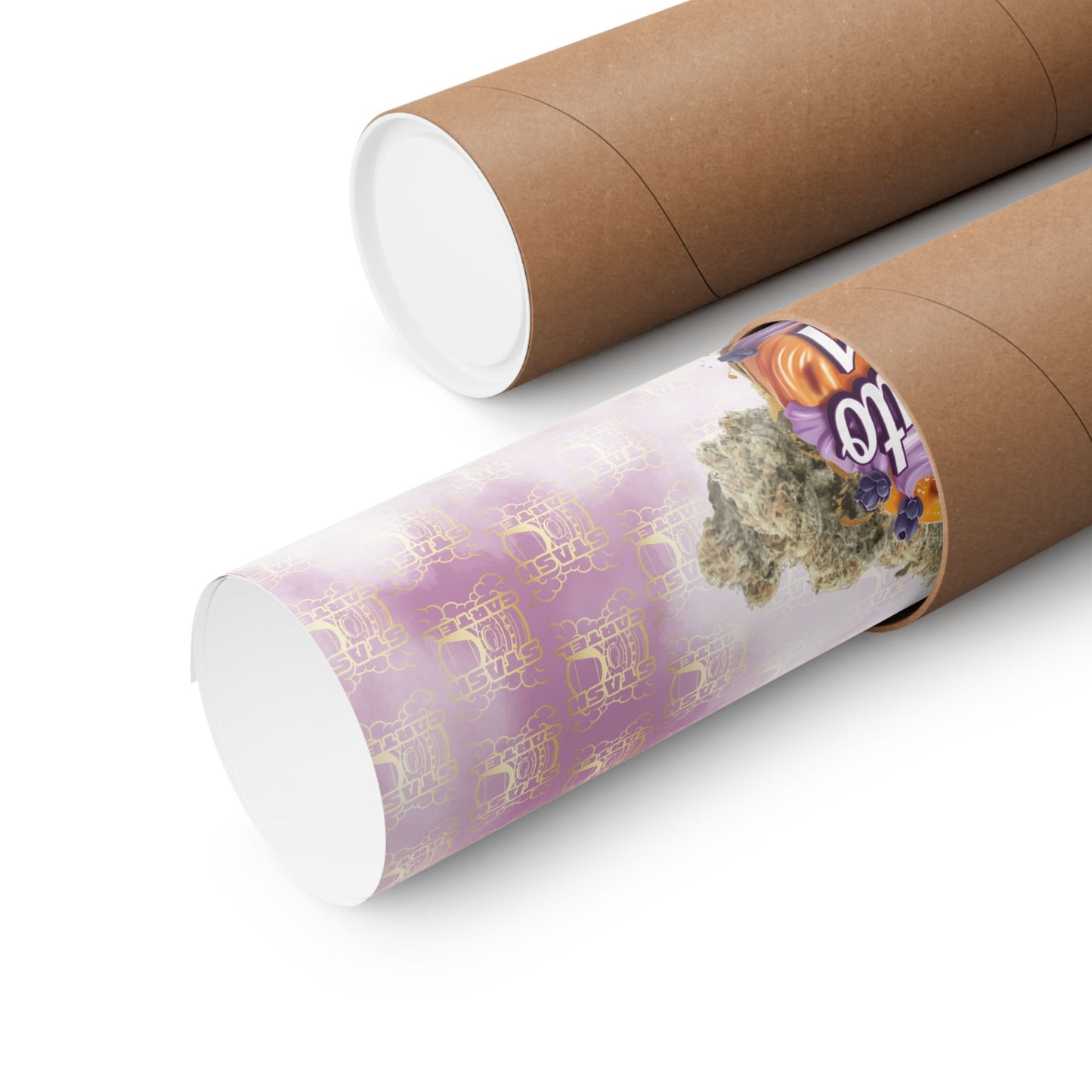 🍨👑 Gelato #41 Poster – Premium Hybrid Wall Art with Dessert Gas