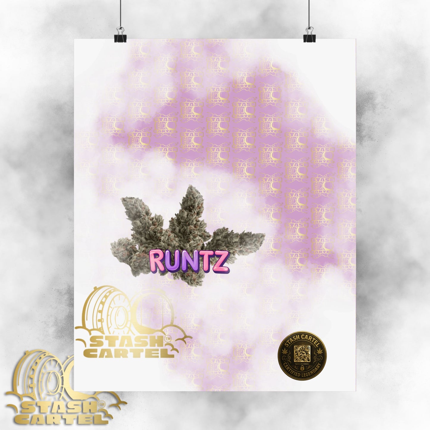🍭🔥 Runtz Poster – Exotic Candy Gas Poster with Cult Status Flavor