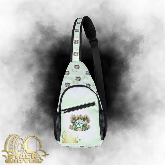 Governmint Oasis Stash Bag – Frosty Calm with Loud Intent