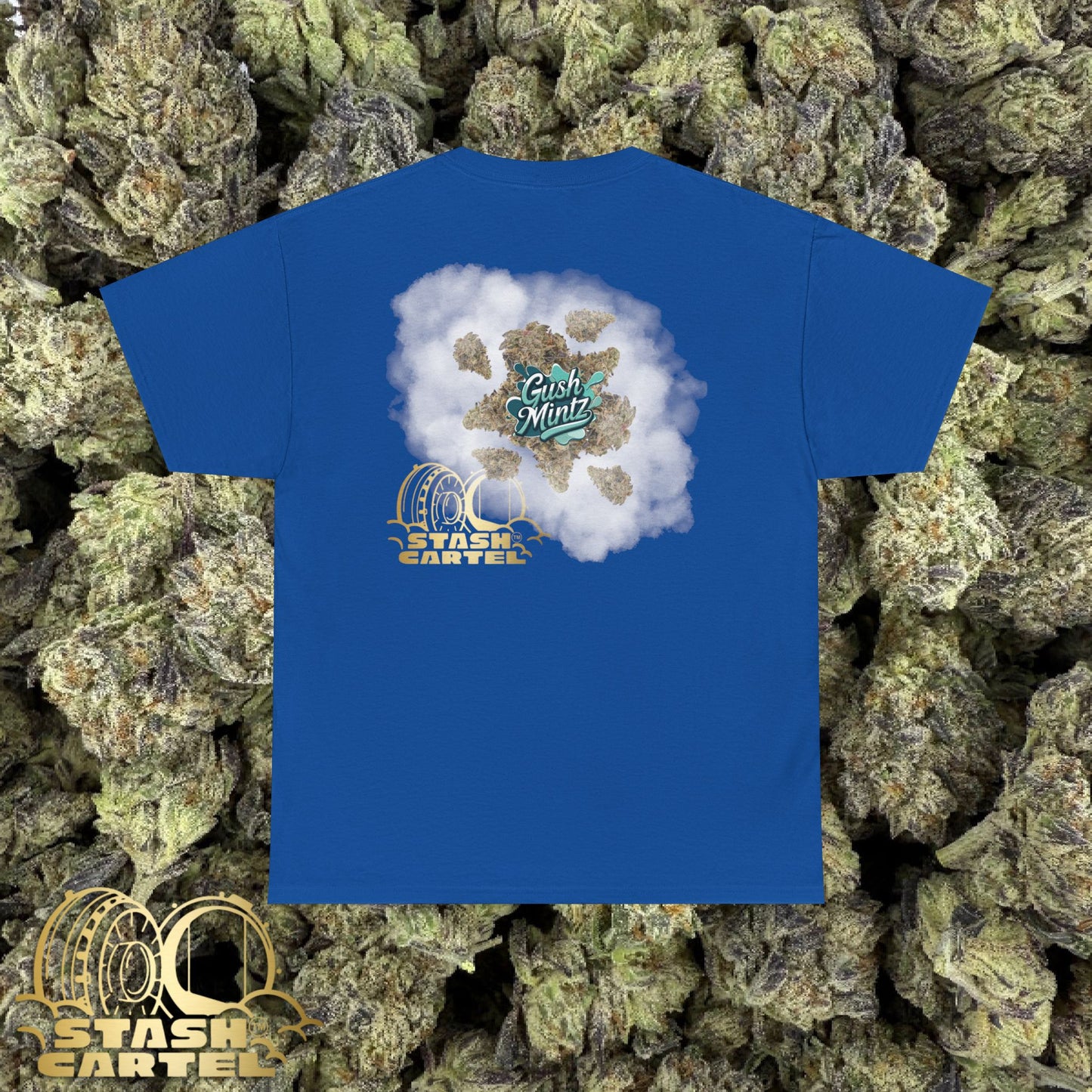 Gush Mintz Tee – Luxury Gas, Frosted Loud Unisex Heavy Cotton Tee