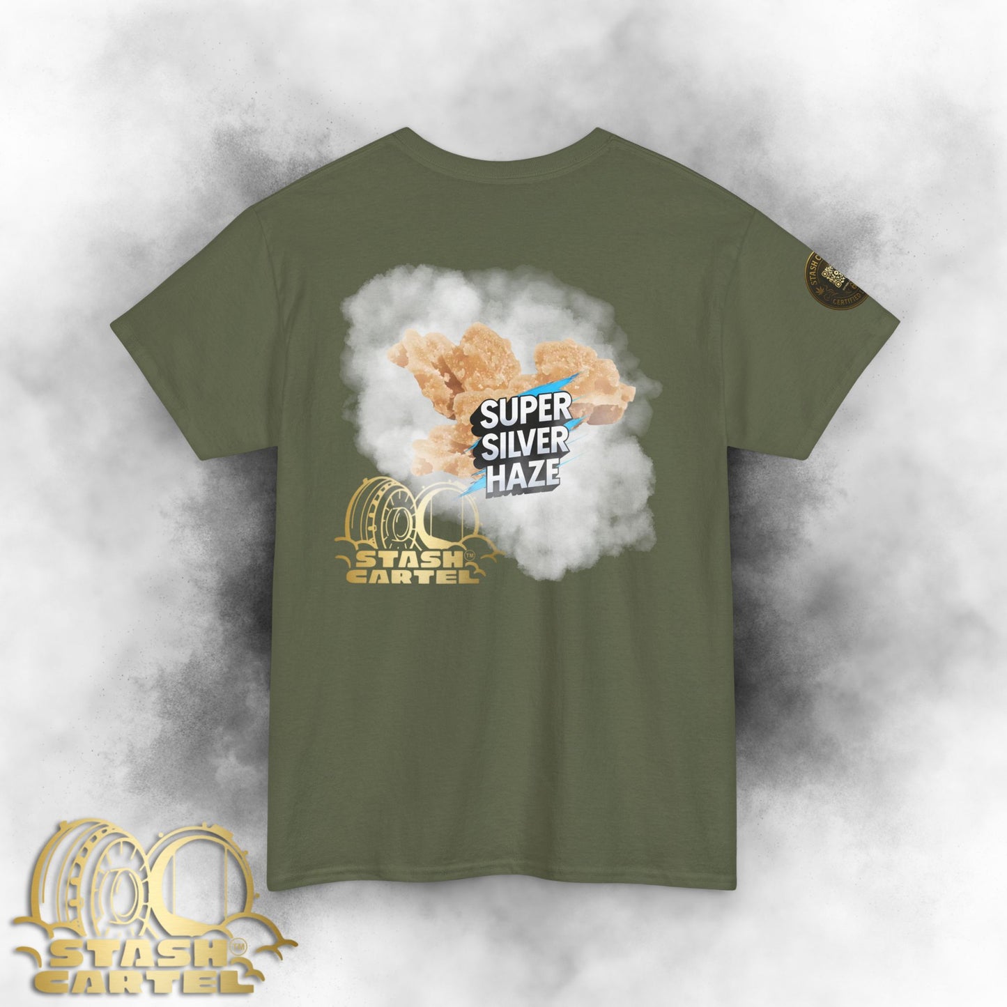 Super Silver Haze Sugar Wax Tee – Classic Energy, Dab-Level Intensity Unisex Heavy Cotton Tee