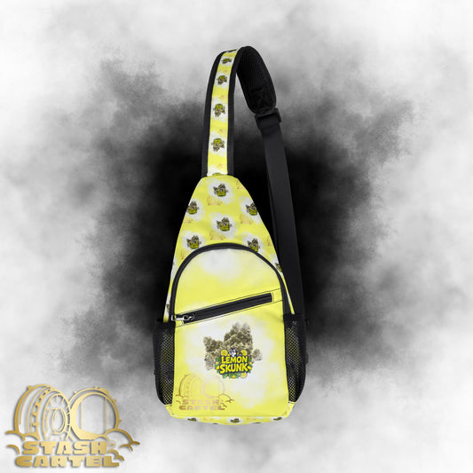 Lemon Skunk Stash Bag – Skunky Citrus in Motion