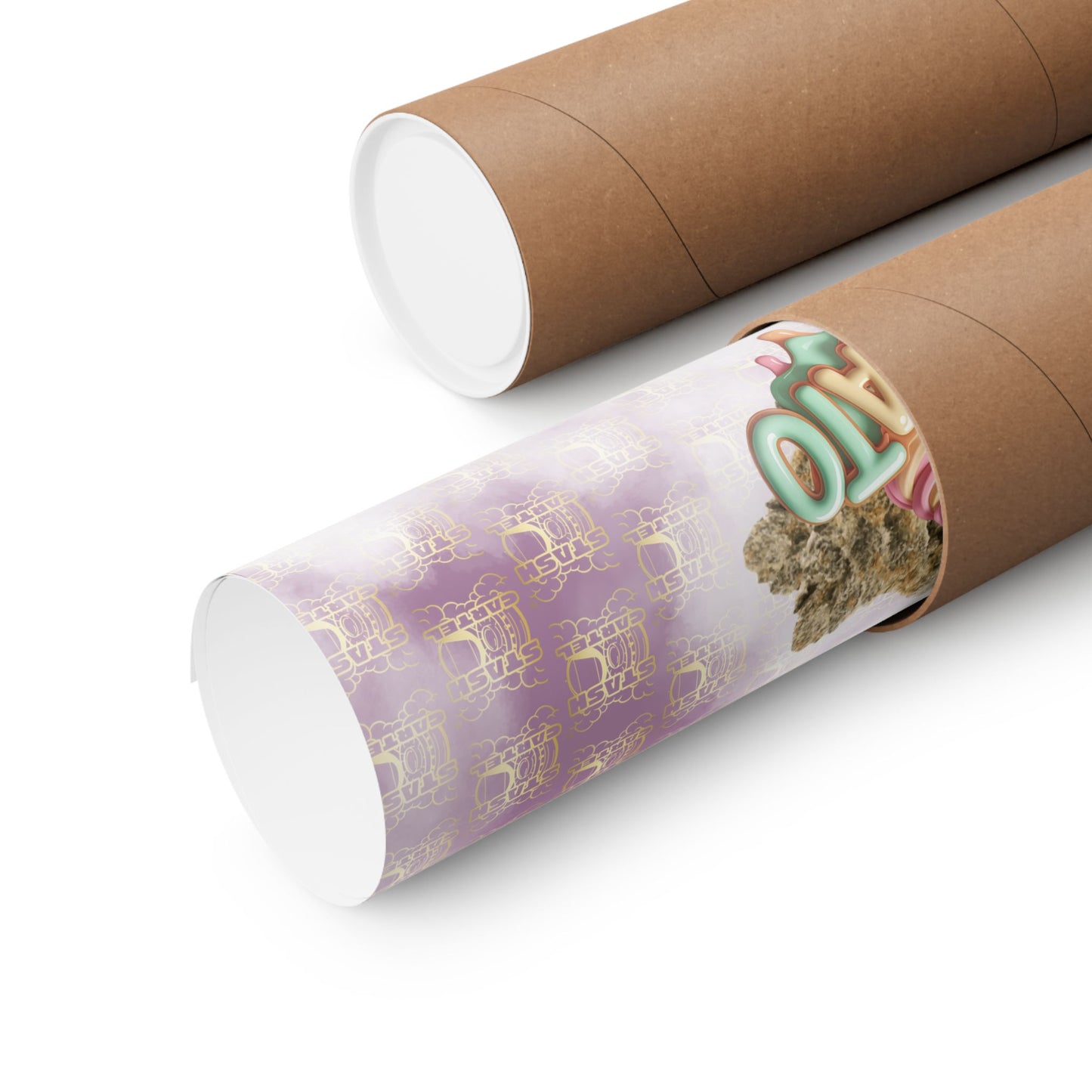 🍨 "Gelato" Strain Poster – Creamy Cannabis Wall Print with Smooth Vibes