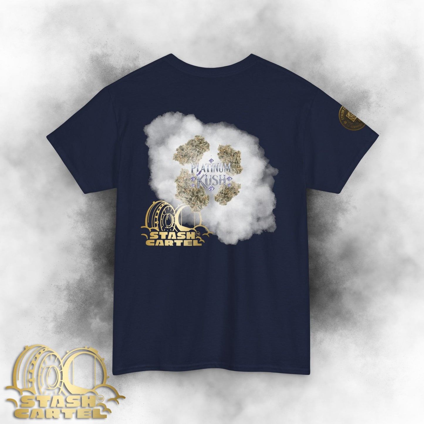 Platinum Kush Tee – Frosty Nightcap Gas Unisex Heavy Cotton Tee