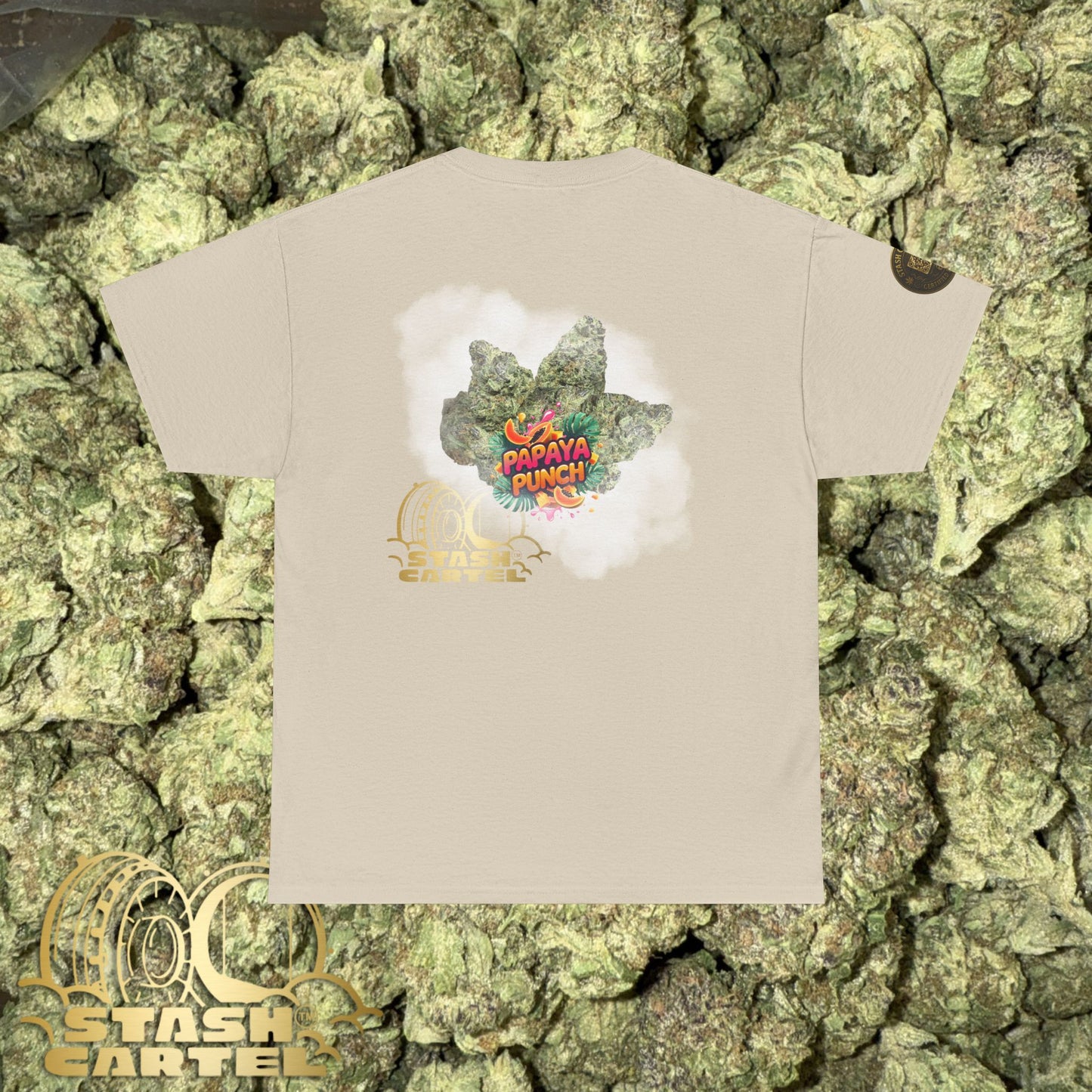 Papaya Punch Tee – Exotic Fruit Funk Unisex Cotton Tee