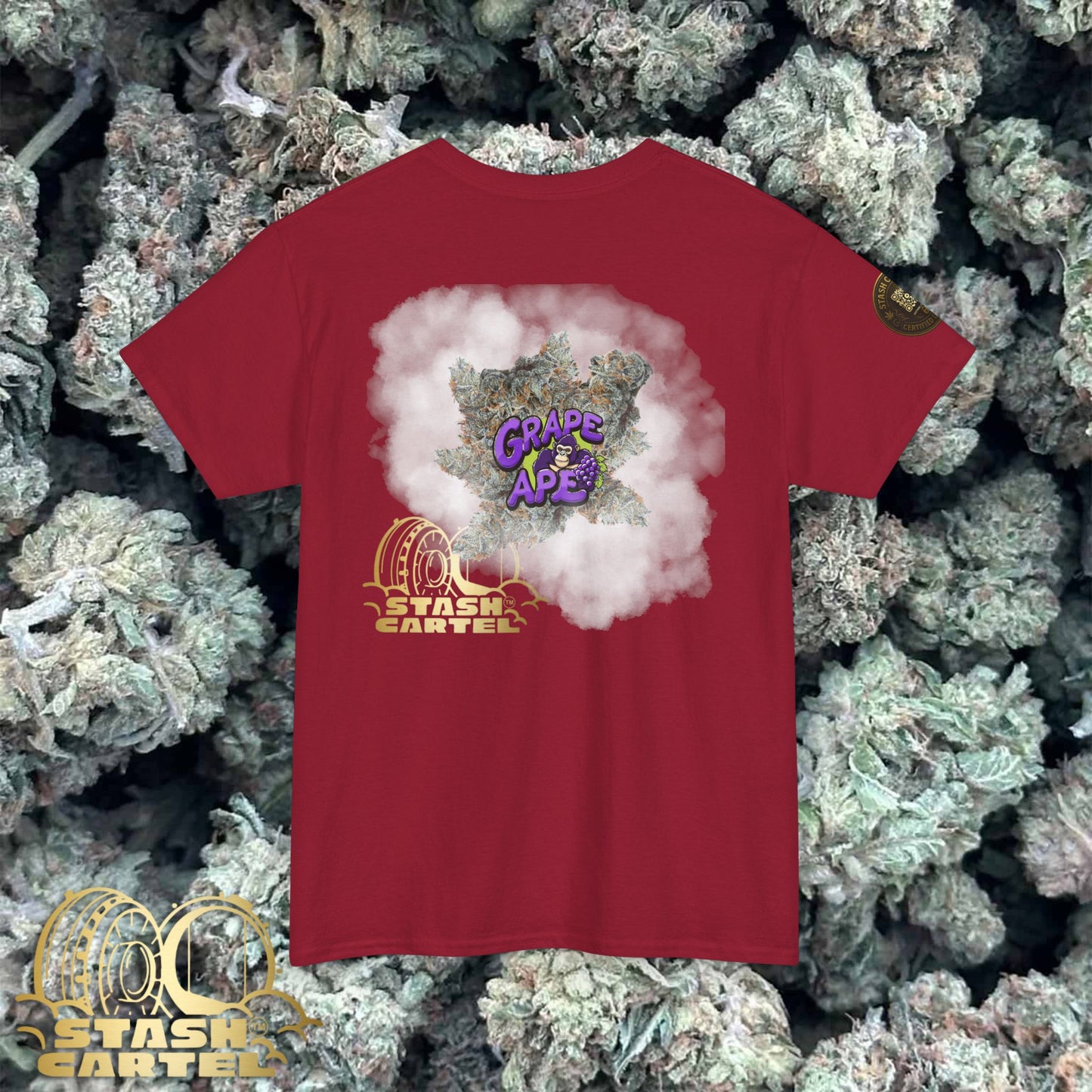 Grape Ape Tee – Purple Royalty, Sweet & Sedative Unisex Heavy Cotton Tee