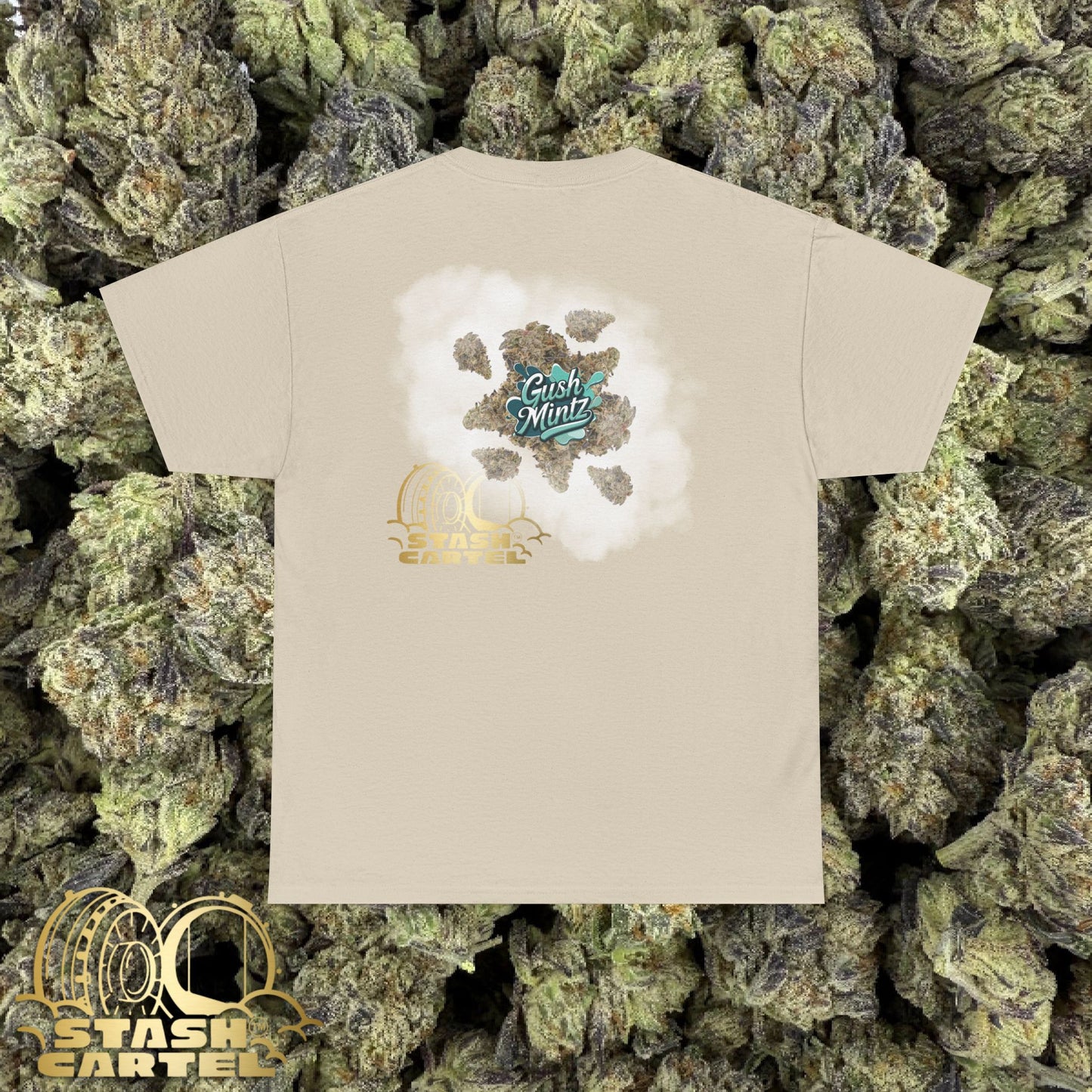 Gush Mintz Tee – Luxury Gas, Frosted Loud Unisex Heavy Cotton Tee