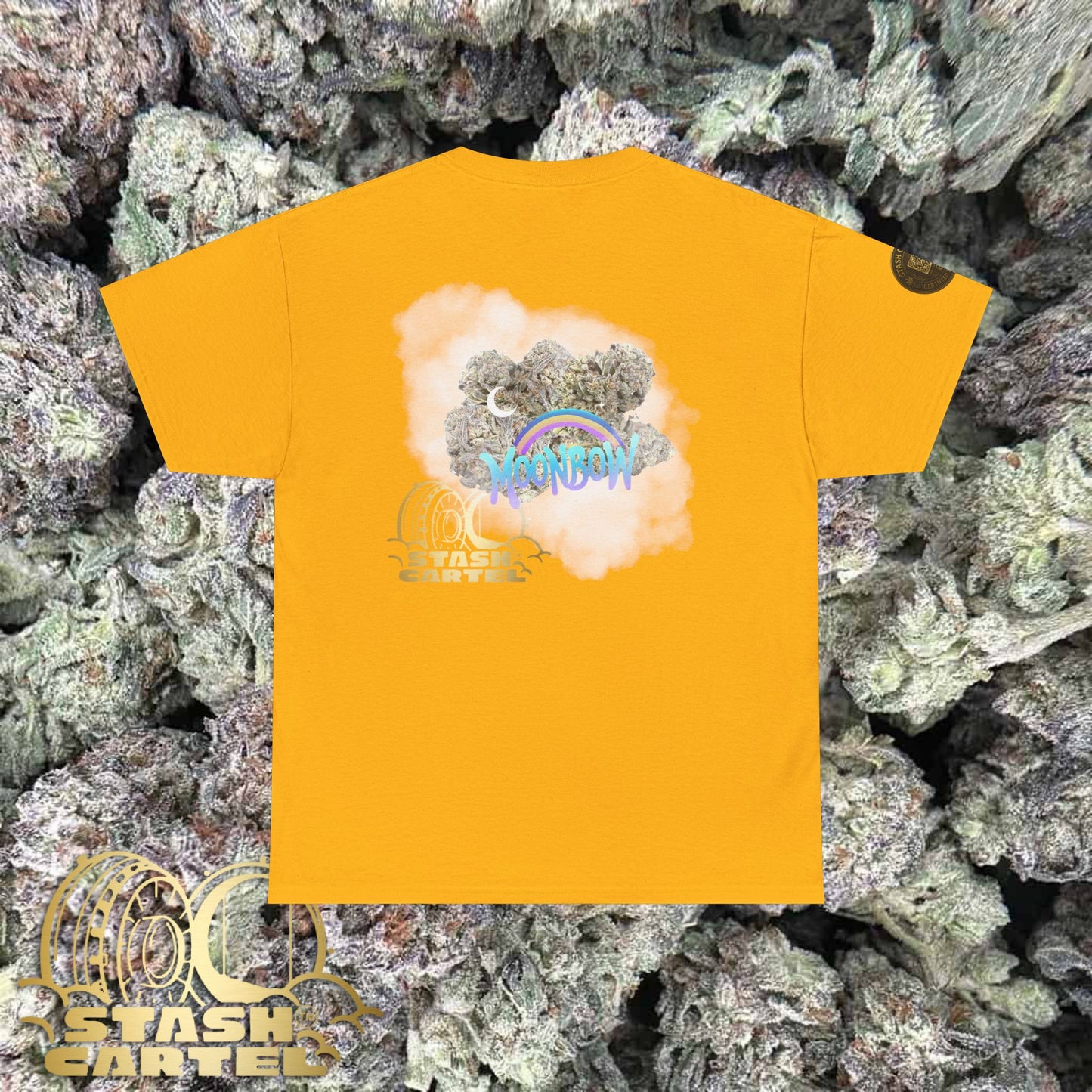 Moonbow Tee – Rainbow Resin Loudwear Unisex Cotton Tee