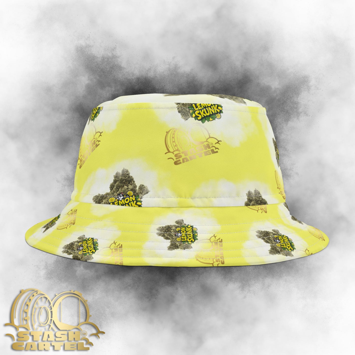 Lemon Skunk Bucket Hat – Sour Citrus Gas with Street Snap
