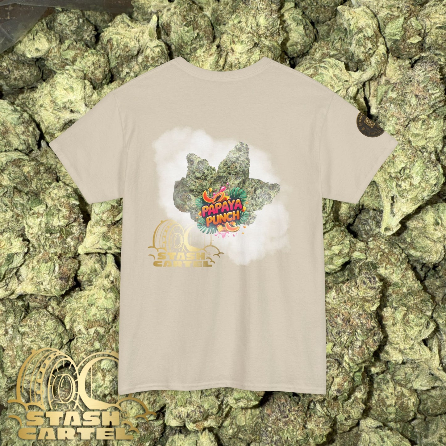 Papaya Punch Tee – Exotic Fruit Funk Unisex Cotton Tee